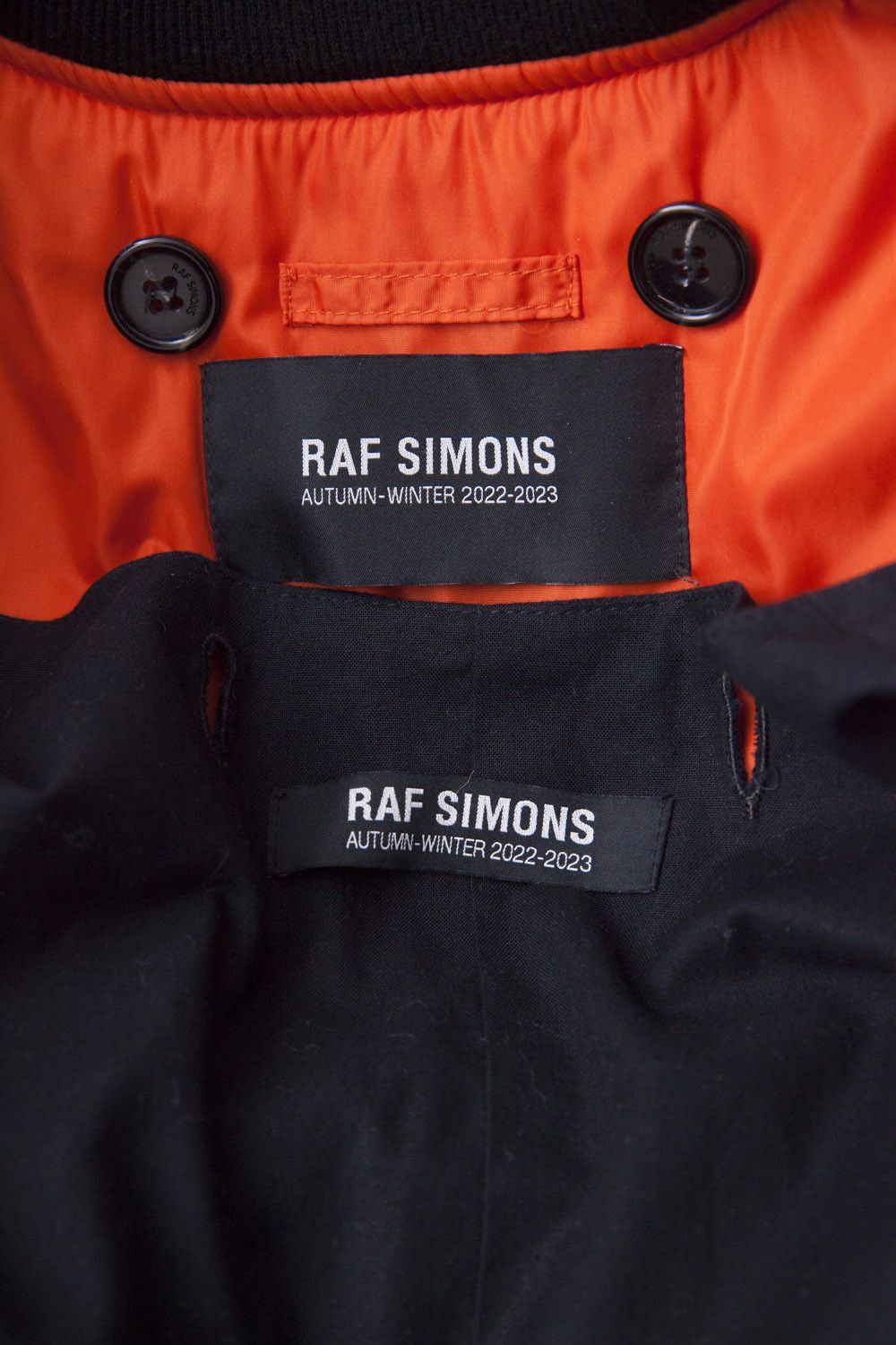 Raf Simons AW22 Ghost extended MA-1 bomber jacket Size US M / EU 48-50 / 2 - 8 Thumbnail