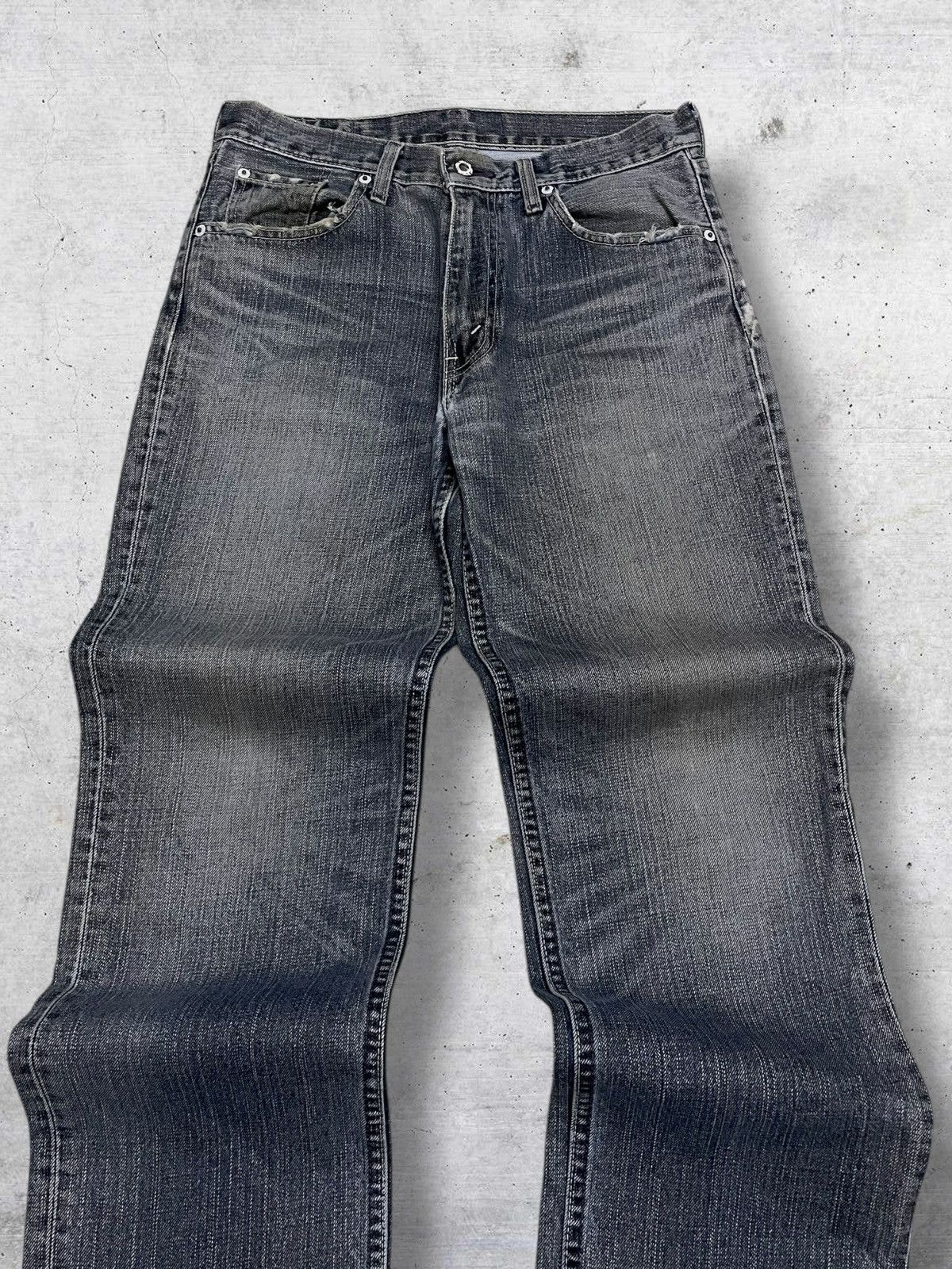 Levi's Vintage Clothing VINTAGE 502 LEVIS USA DESIGNER 90S DISTRESSED OG STYLE DENIM Size US 30 / EU 46 - 4 Thumbnail