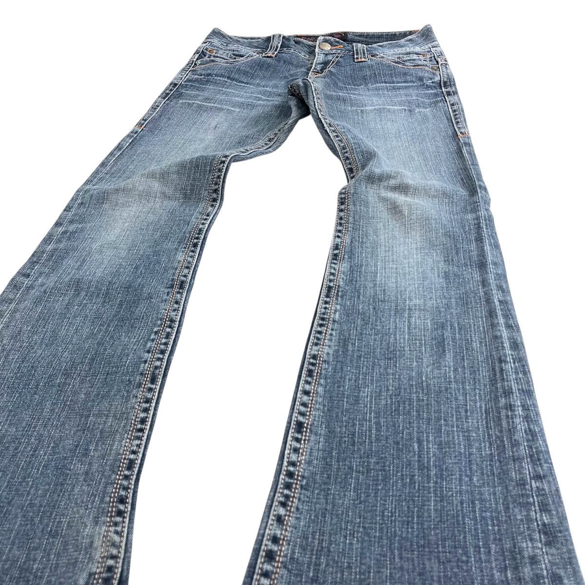 If Six Was Nine × Japanese Brand × Le Grande Bleu (L.G.B.) Oririn Conception Flared Jeans Bootcut Denim Pants Size US 30 / EU 46 - 3 Thumbnail