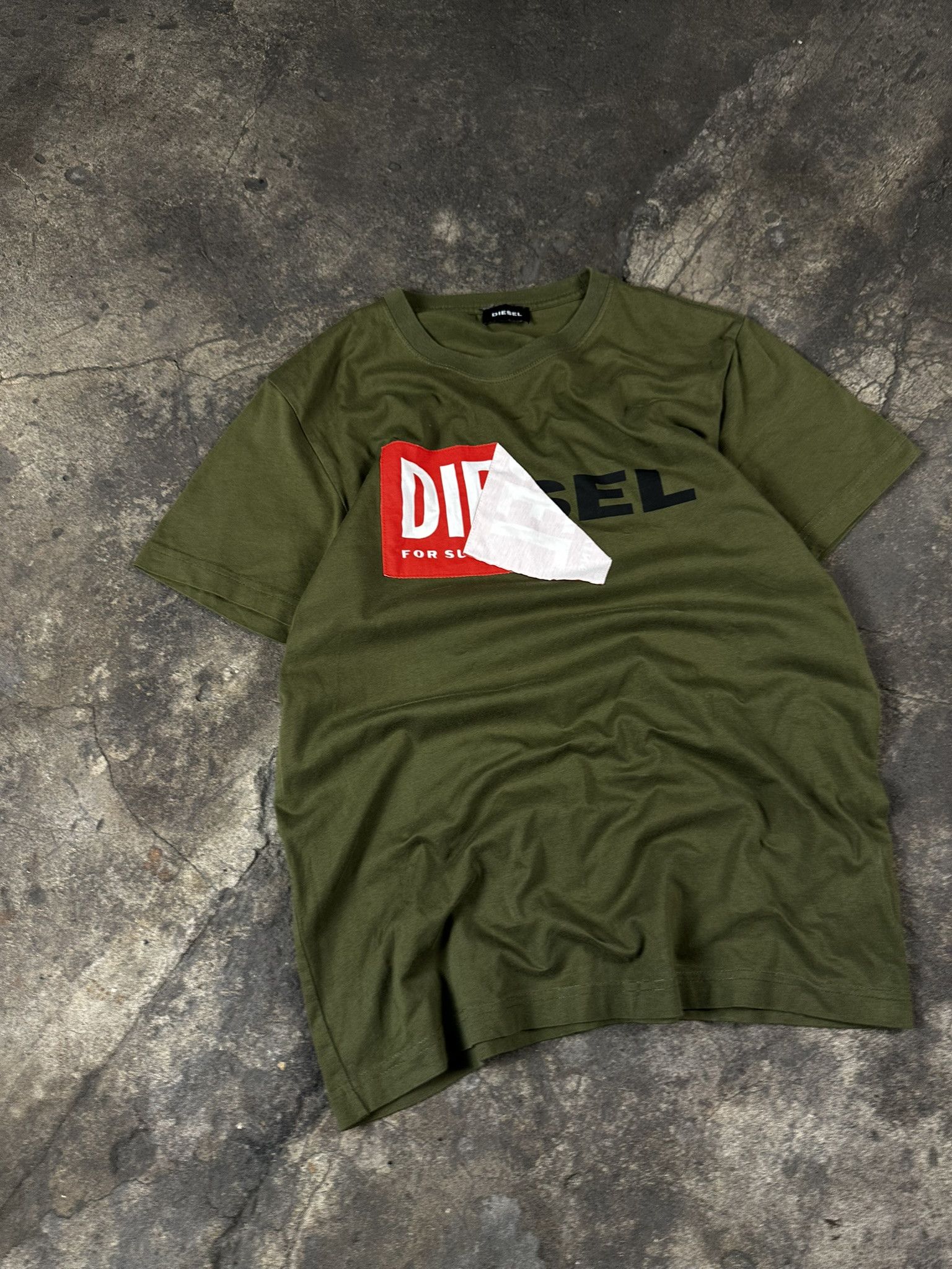 Diesel Vintage Y2k Diesel Logo Spellout T-shirt Size US S / EU 44-46 / 1 - 2 Thumbnail
