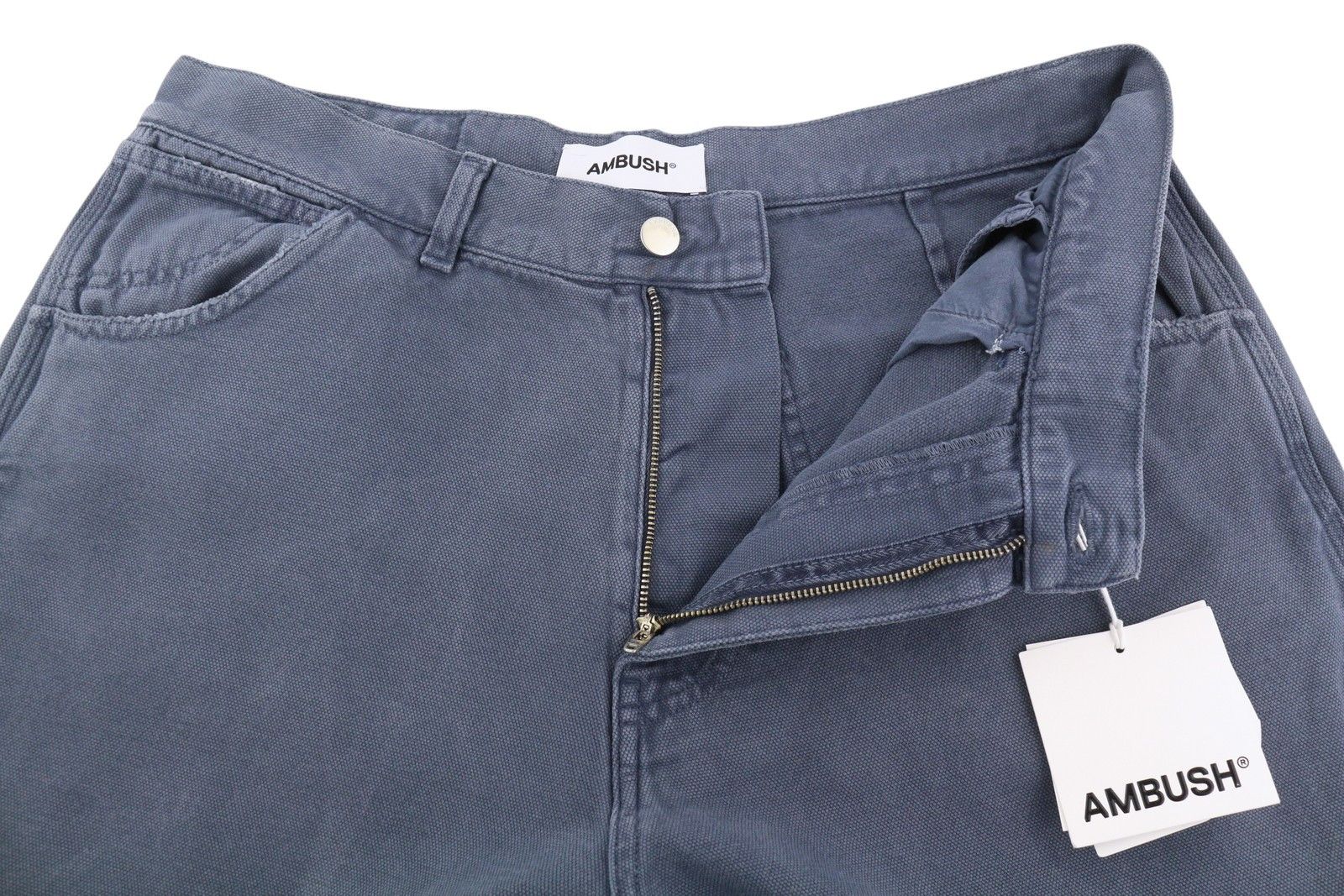 Ambush Design WORKER M Navy Loose Fit Patch Pockets Zip RRP415 86512 Size US 32 / EU 48 - 5 Thumbnail