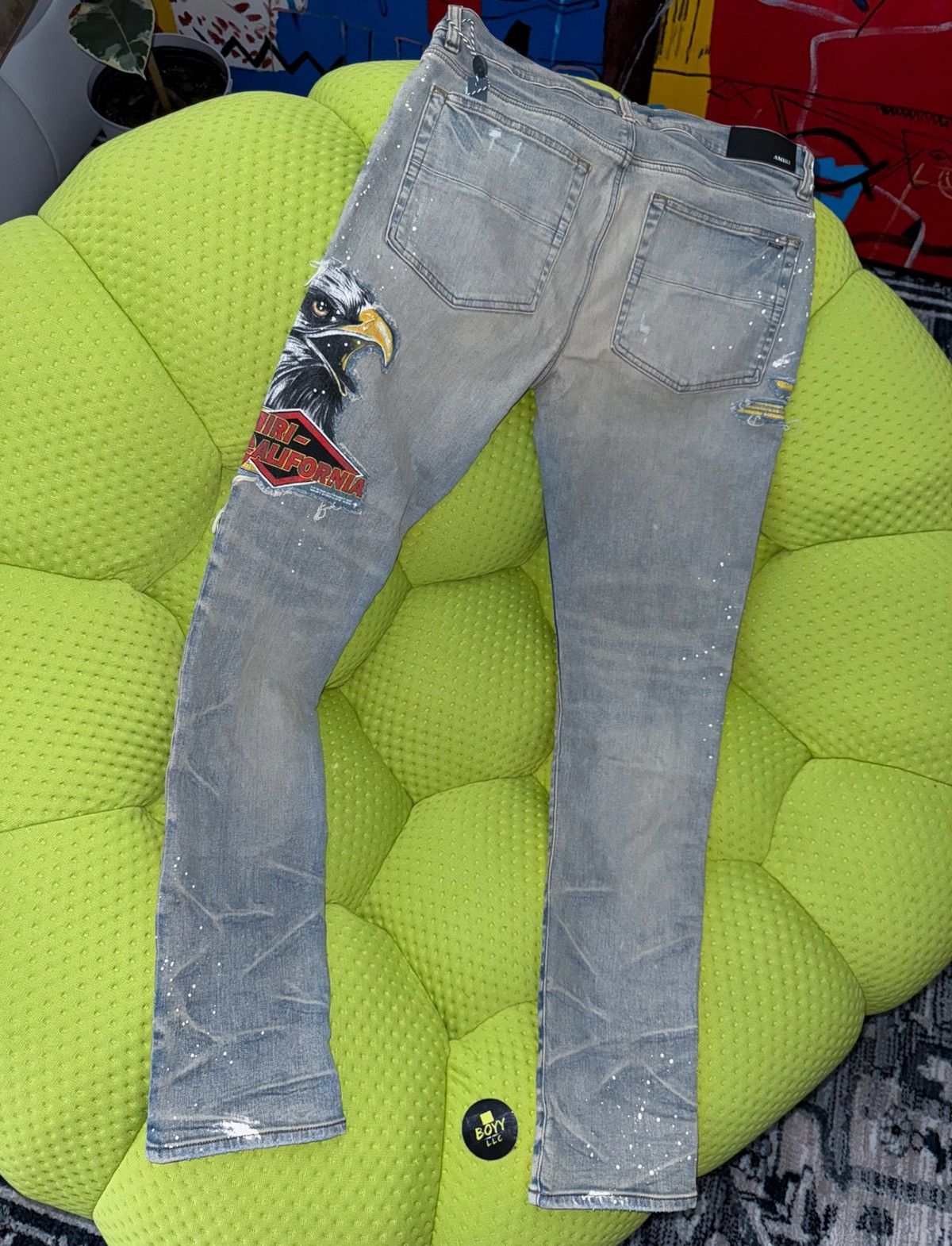 Amiri Amiri cement thrasher jeans Size US 34 / EU 50 - 2 Thumbnail
