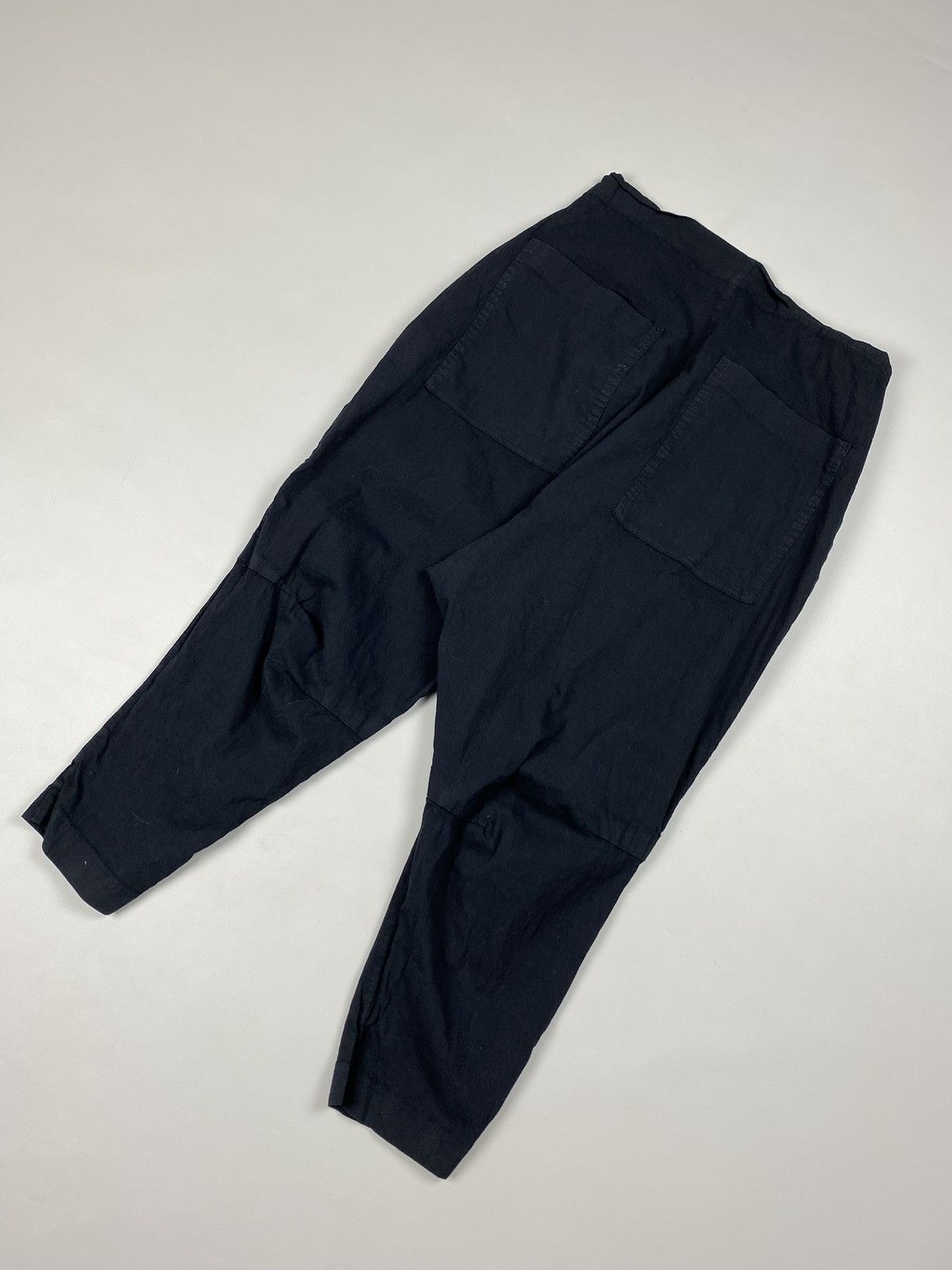 Rundholz Rundholz black label drop crotch avant-garde pants trousers Size 28" / US 6 / IT 42 - 19 Thumbnail