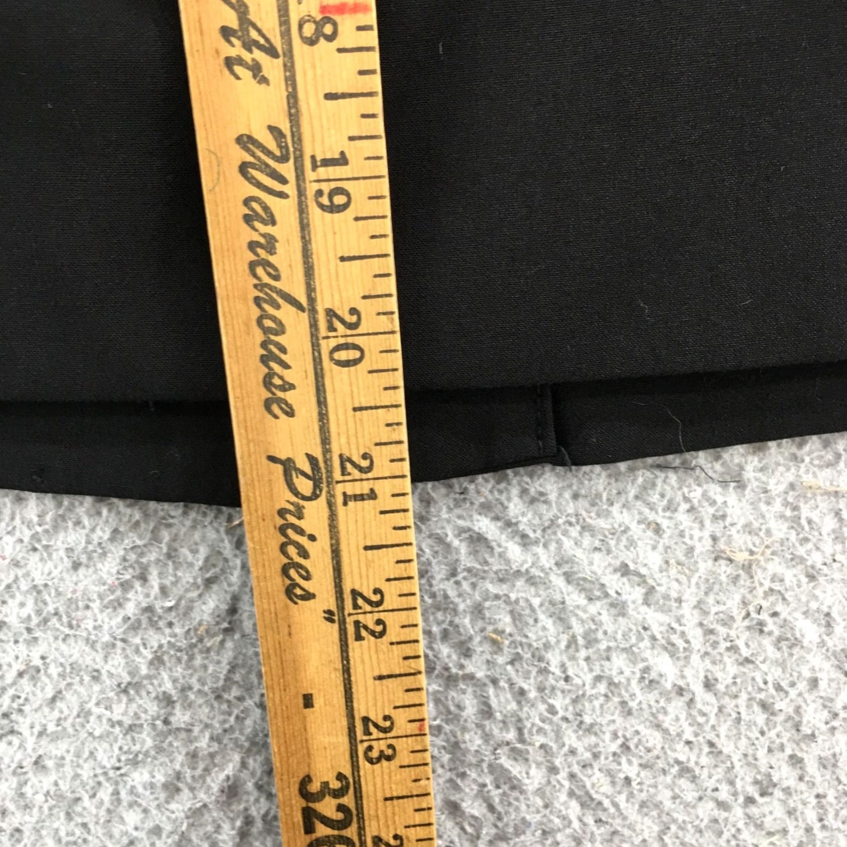 Calvin Klein Calvin Klein Skirt Women 6P Black Flat Front Back Zip Knee Length Pencil Straight & Size 28" / US 6 / IT 42 - 7 Thumbnail