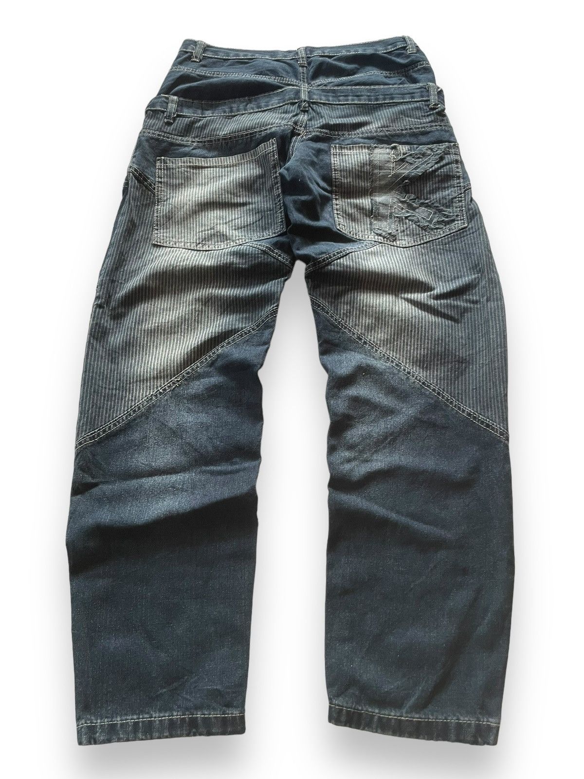 If Six Was Nine × Junya Watanabe Dolce & Gabanna Junyawatanabe Style Double Waist Baggy Jeans Size US 30 / EU 46 - 3 Thumbnail