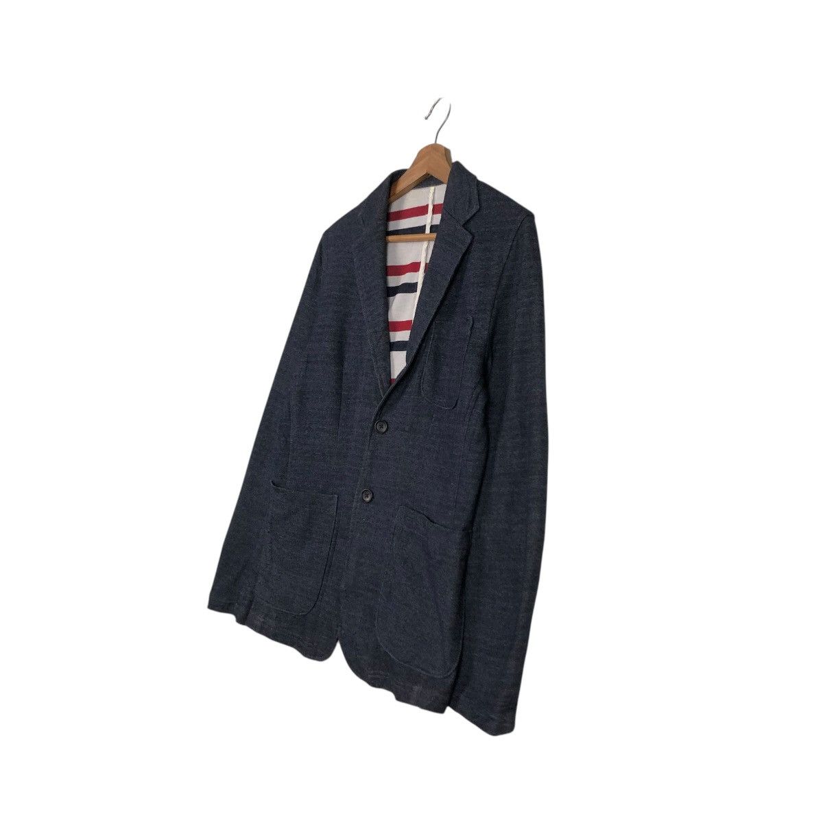 Beams Plus 🔥VINTAGE CHORE JACKET STRIPED BLANKET BEAMS JAPAN Size US M / EU 48-50 / 2 - 5 Thumbnail