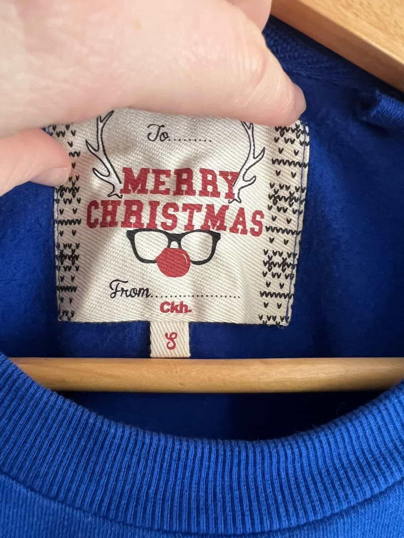 Other Merry Christmas crazy print sweatshirt Size US S / EU 44-46 / 1 - 3 Thumbnail
