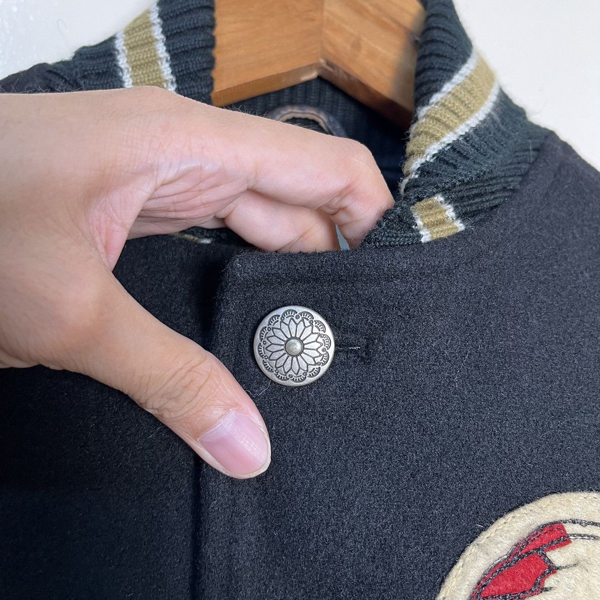 Other WDSG & CO. "TRANSMUTATION OF THE SOUL" LETTERMAN JACKET Size XS / US 0-2 / IT 36-38 - 9 Thumbnail