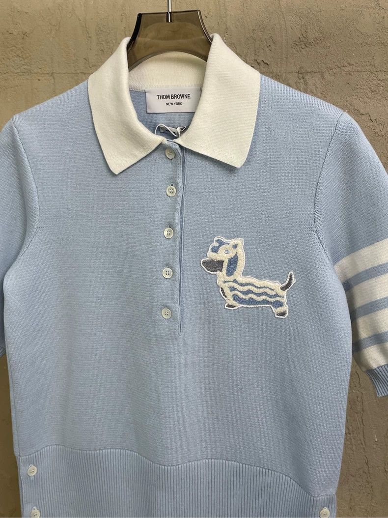 Thom Browne Thom browne SS24 latest baby blue embroidered plush lion da Size XS / US 0-2 / IT 36-38 - 4 Thumbnail