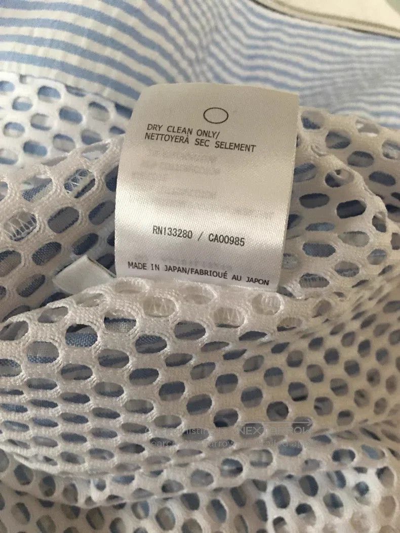 Thom Browne Thom Browne Blue and White Striped Blazer Size US M / EU 48-50 / 2 - 7 Thumbnail