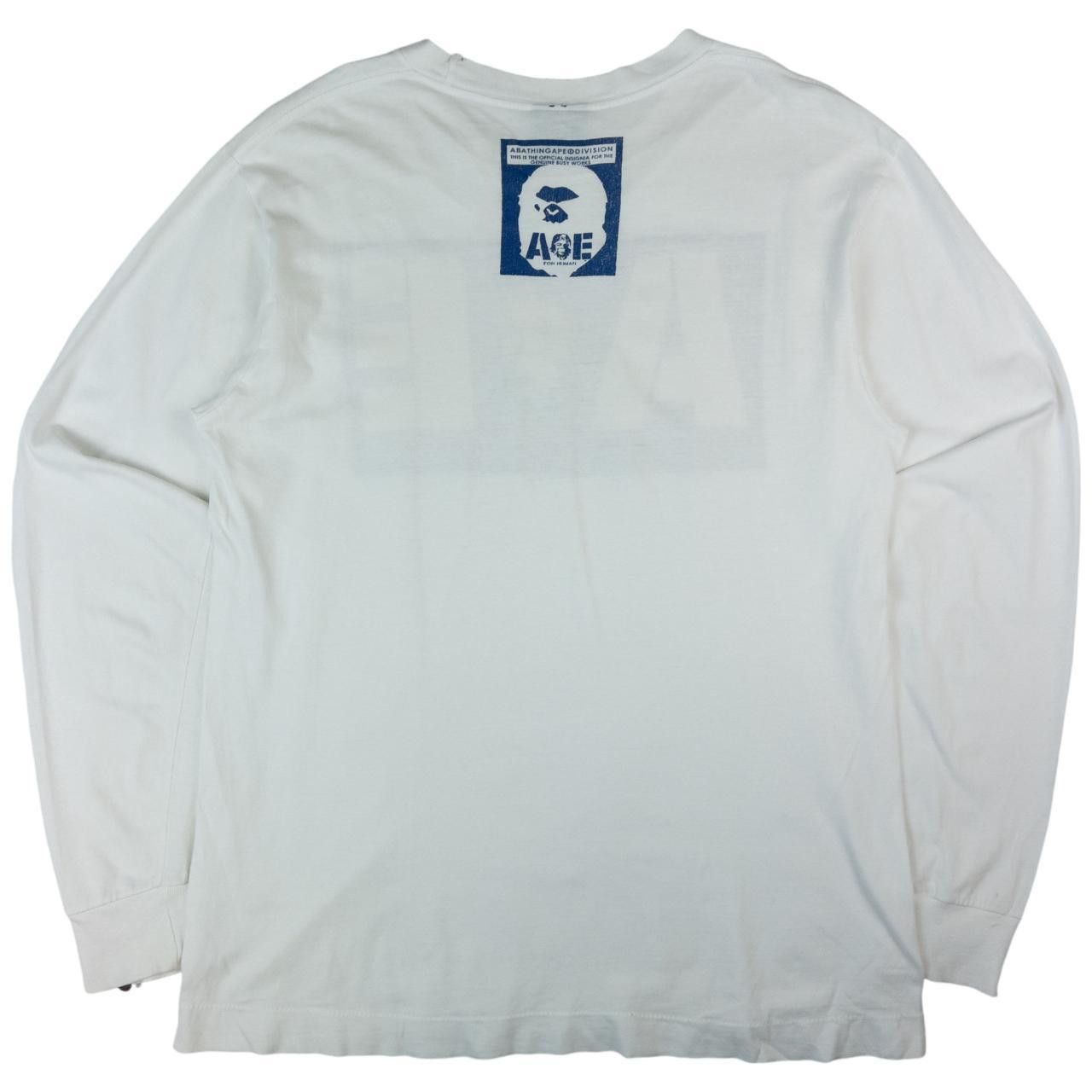 Bape Vintage Bape For Human Graphic Long Sleeve T Shirt Size L Size US L / EU 52-54 / 3 - 2 Thumbnail