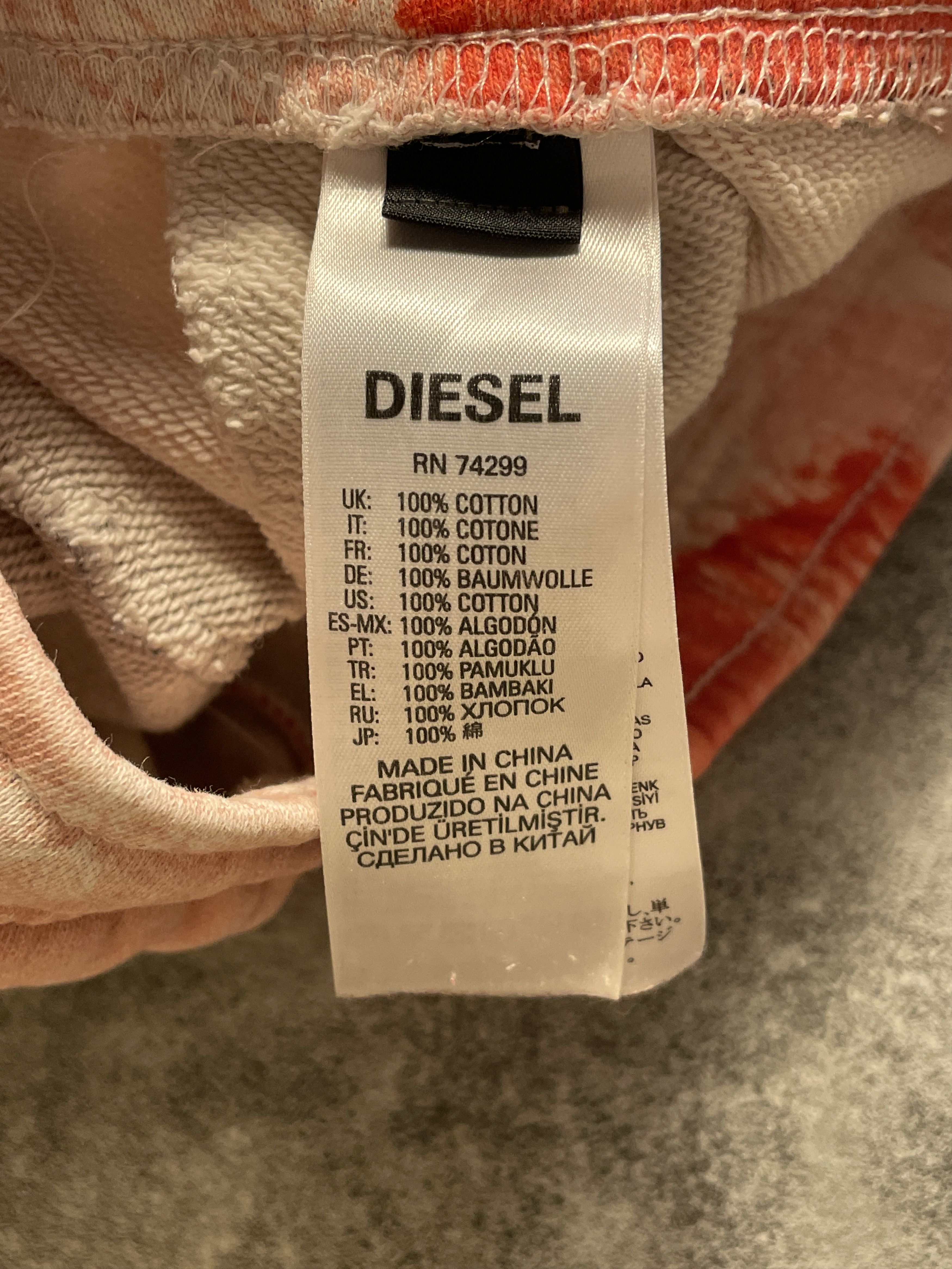 Diesel Diesel Sweatpants All Over Print Size US 26 / EU 42 - 7 Thumbnail