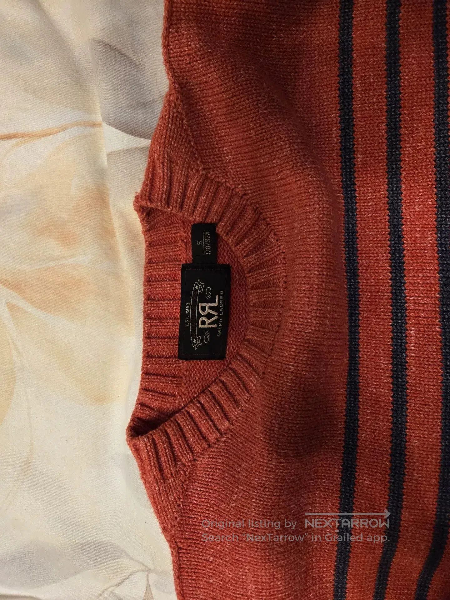 RRL Ralph Lauren RRL Men's S Size Striped Pullover. Size US S / EU 44-46 / 1 - 2 Thumbnail