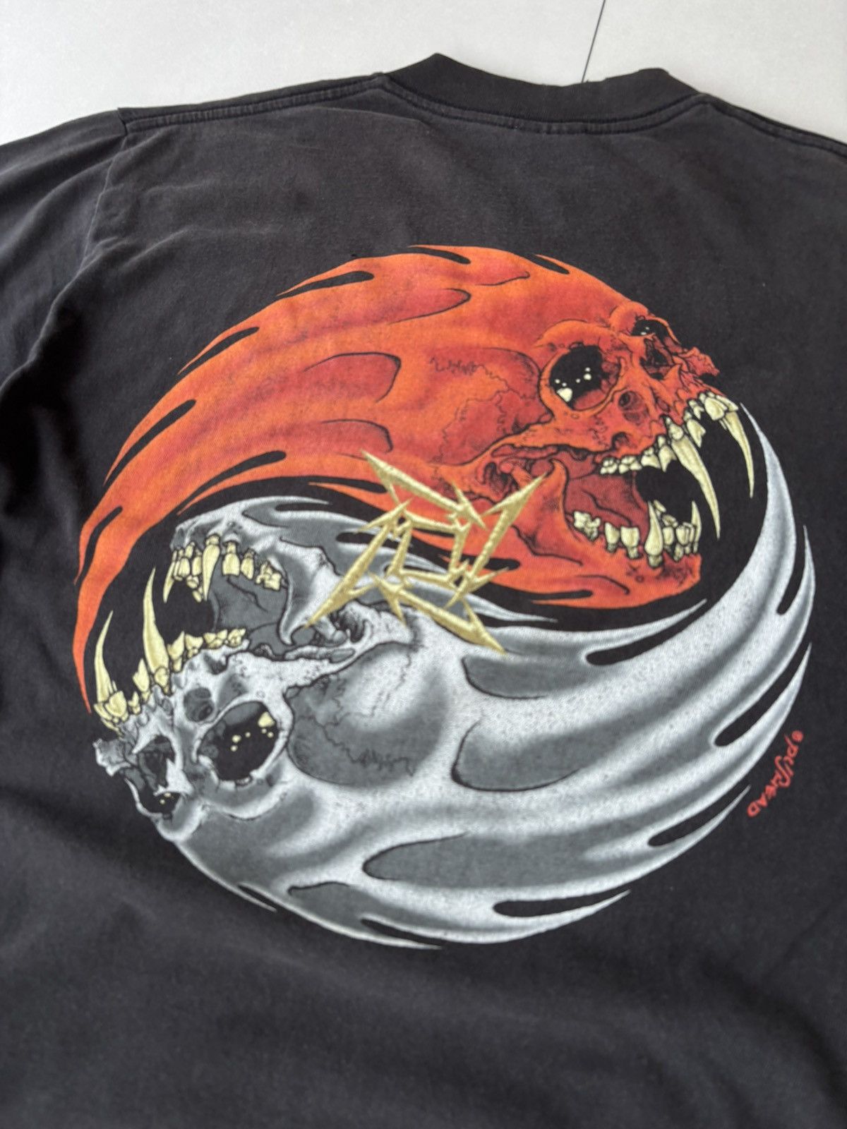 Metallica Vintage Metallica Yin Yang Pushead Size US L / EU 52-54 / 3 - 8 Thumbnail