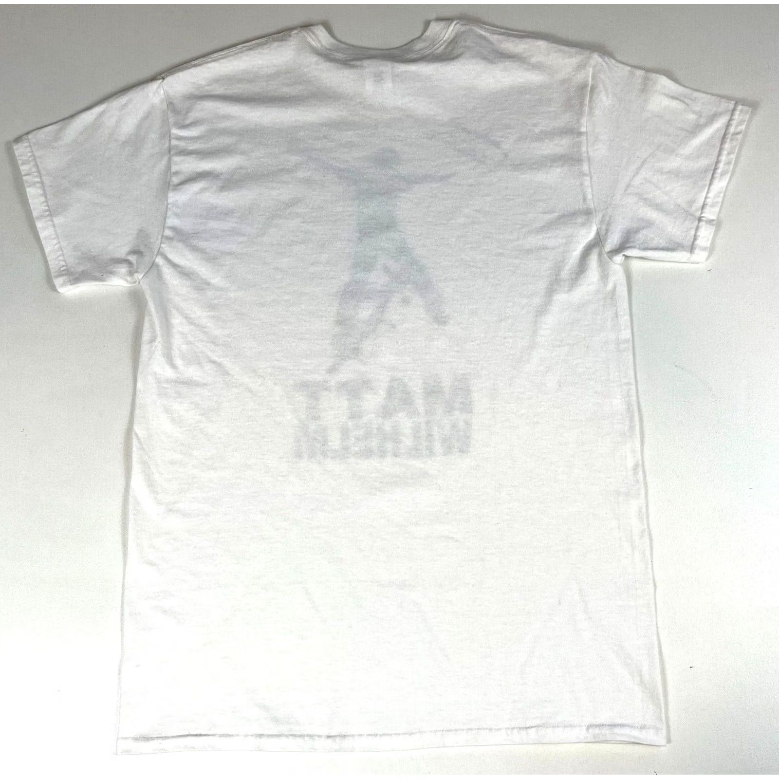 Gildan Matt Wilhelm Pro BMX Rider Autographed T-Shirt Sz M Shirt Adult M White Nike? Size US M / EU 48-50 / 2 - 2 Thumbnail