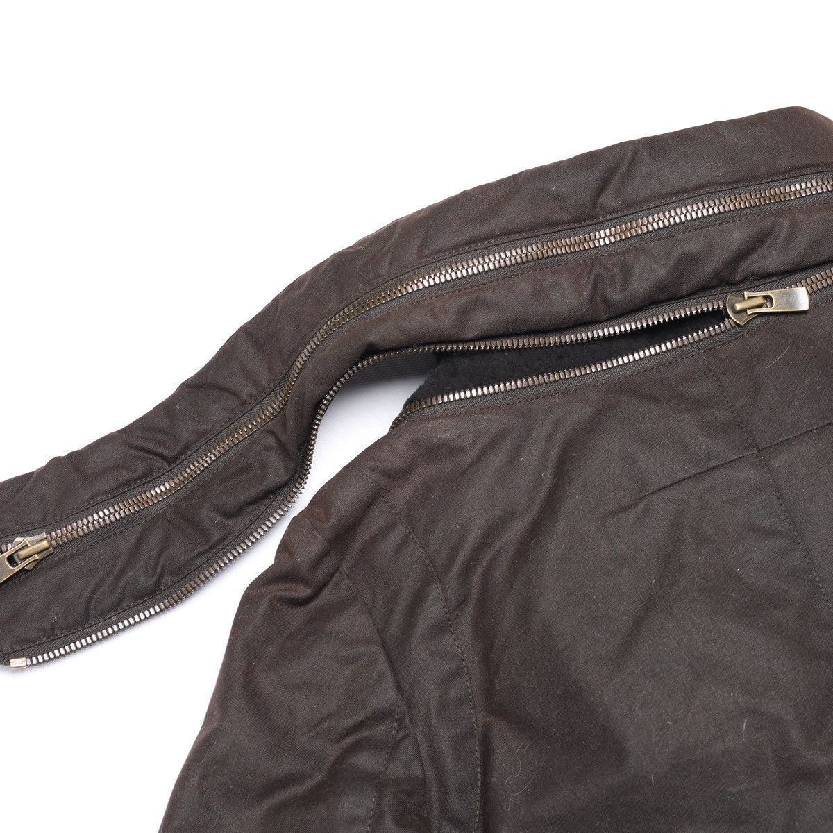 Givenchy Givenchy Archive Brown Fleece Lined Flight Jacket Zipper Size XS / US 0-2 / IT 36-38 - 24 Thumbnail