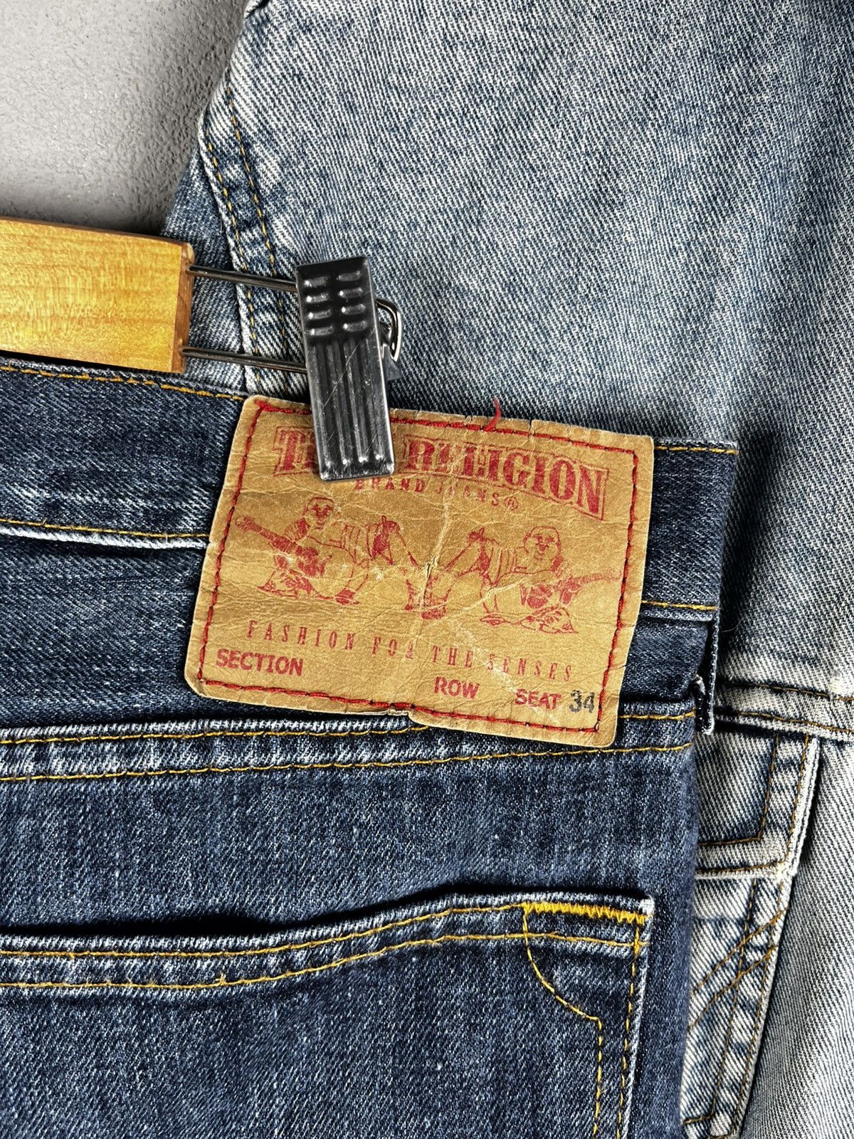 True Religion True Religion denim pants size 34 made usa Size US 34 / EU 50 - 9 Thumbnail