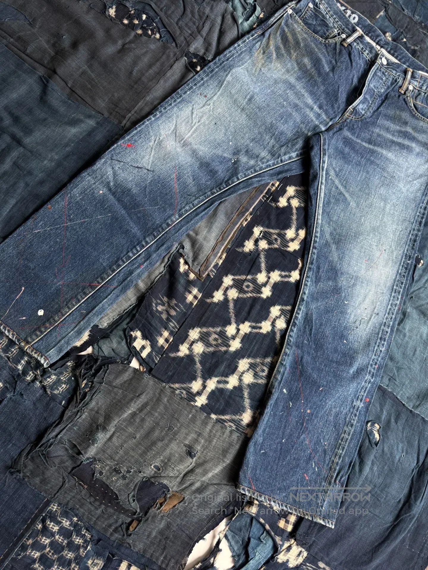 Visvim visvim social sculpture dry wash denim pants. Size US 32 / EU 48 - 3 Thumbnail