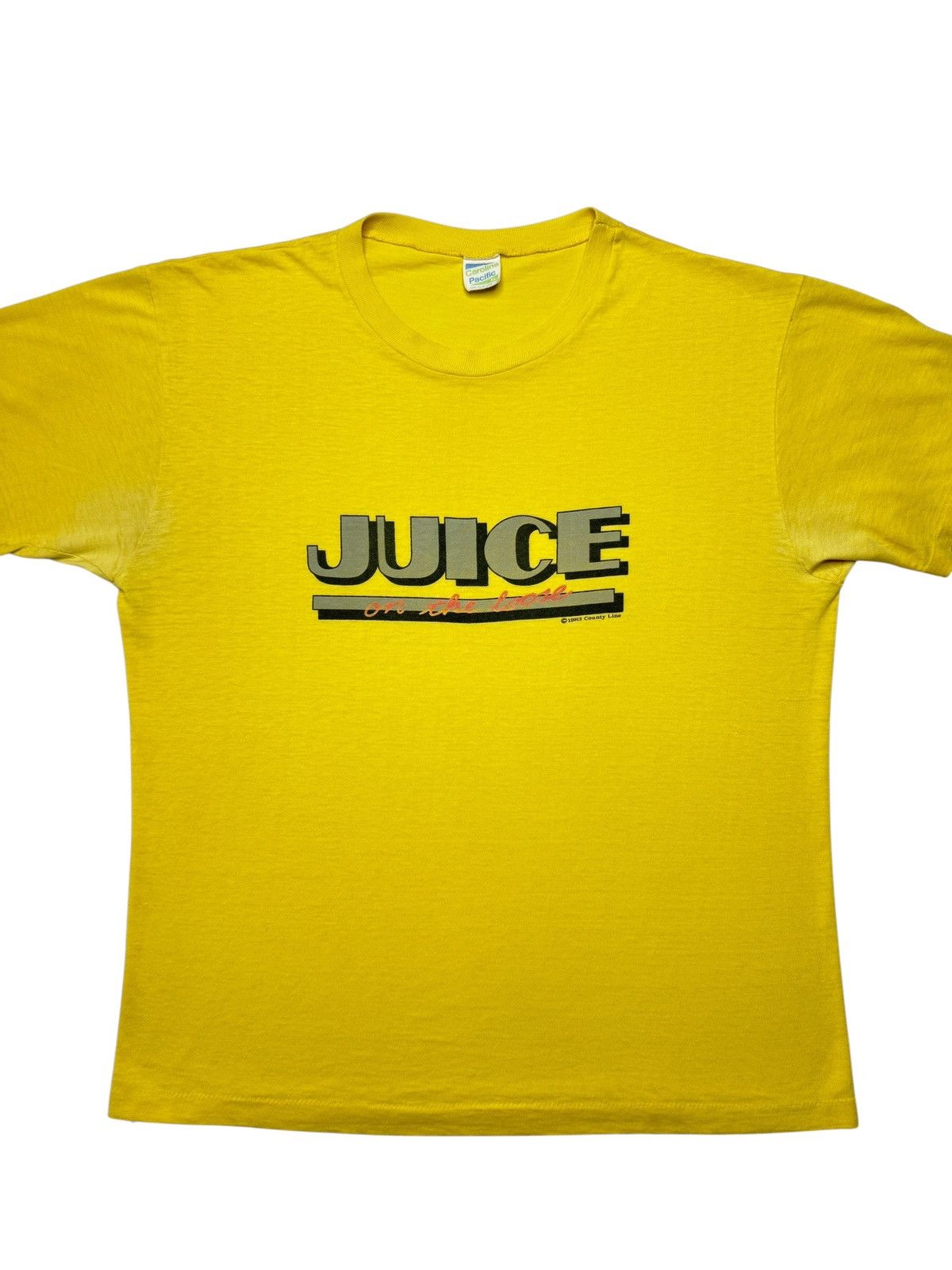 Vintage Vintage 1983 Oj Simpson Juice on the Loose Tee Shirt Size US XL / EU 56 / 4 - 2 Thumbnail