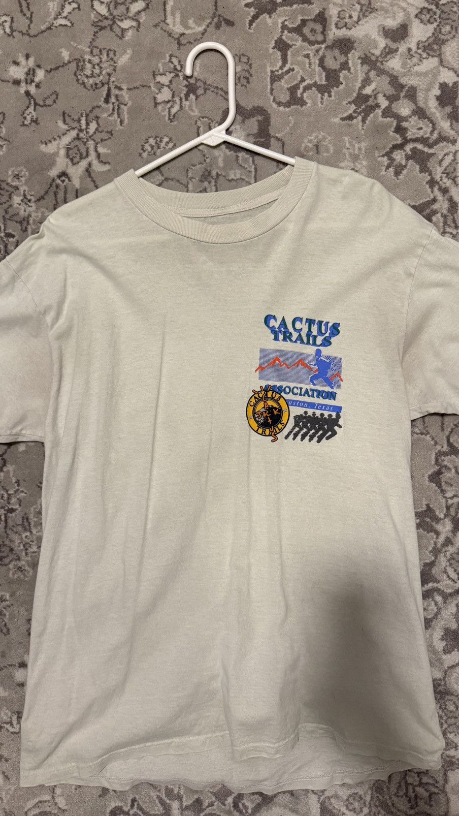 Travis Scott Cactus Trails Travis Scott Tee Size M Cream Size US M / EU 48-50 / 2 - 1 Thumbnail