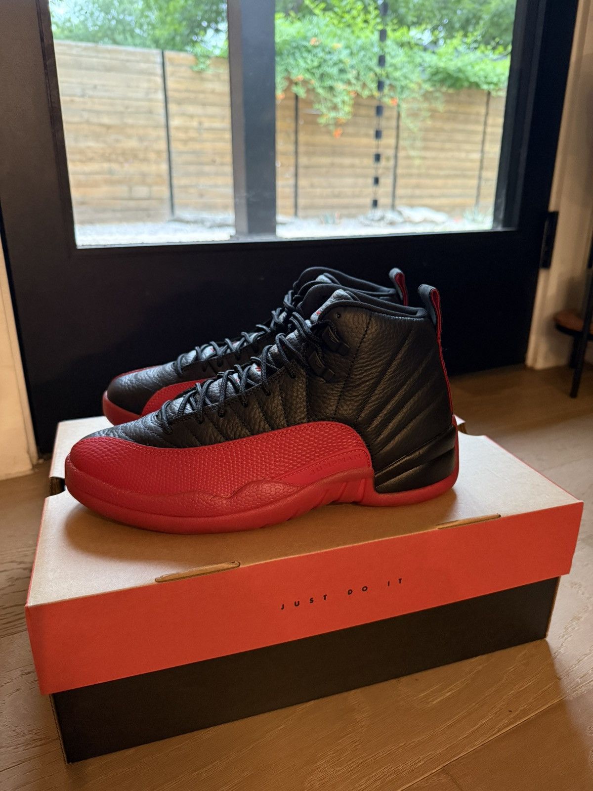 Jordan Brand Nike Air Jordan Size 8.5 Retro 12 FLU GAME Bred 2025 Size US 8.5 / EU 41-42 - 2 Thumbnail