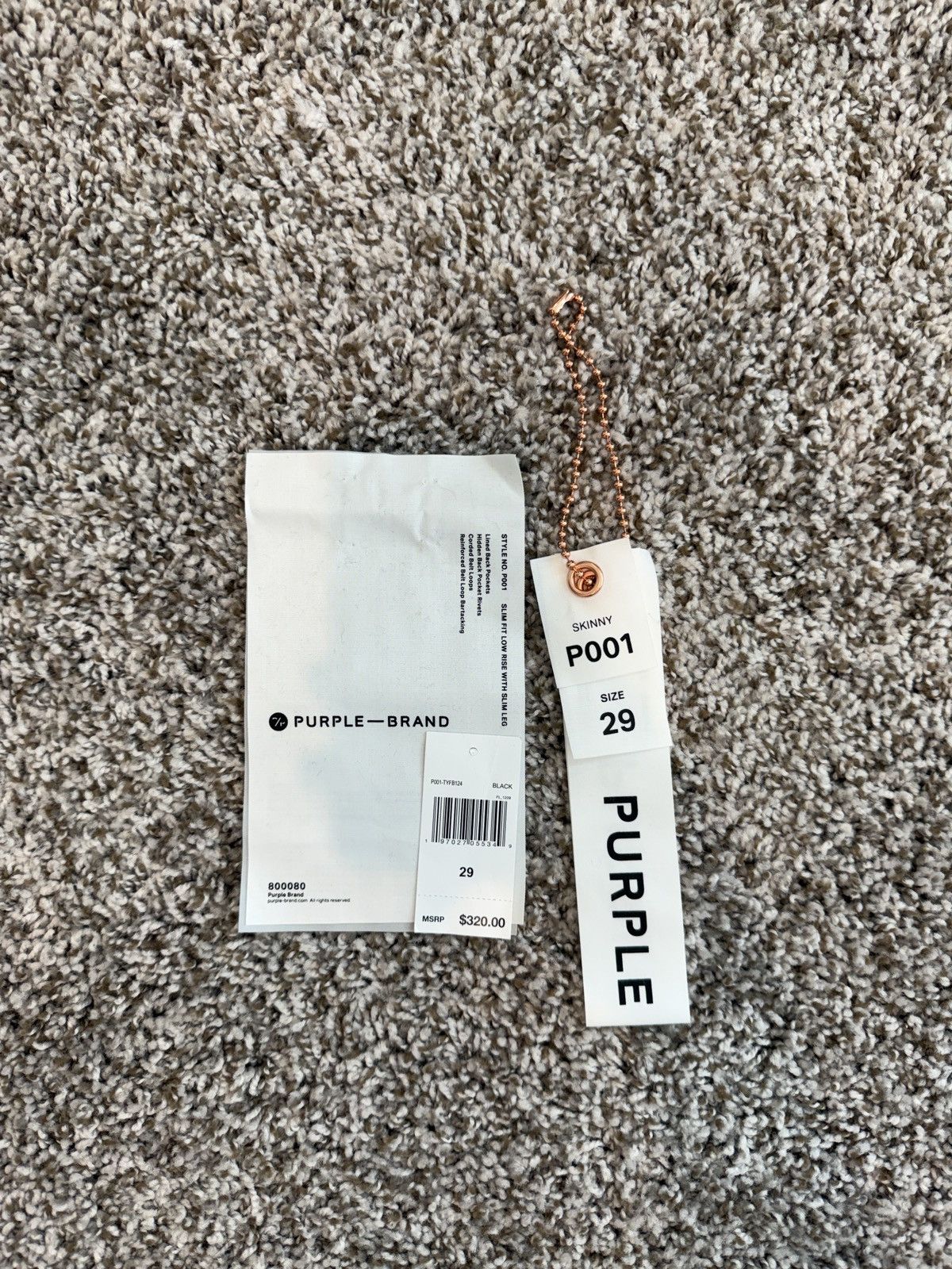 Purple Brand PURPLE BRAND JEAN - BLACK Size US 29 - 11 Thumbnail
