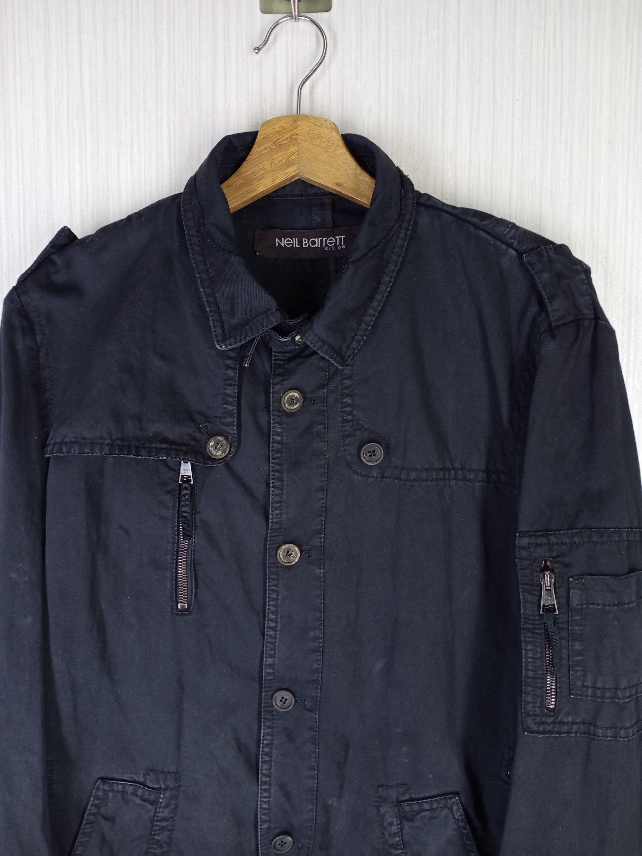 Neil Barrett Neil Barrett Blouson Jacket Nice Design Size US S / EU 44-46 / 1 - 2 Thumbnail