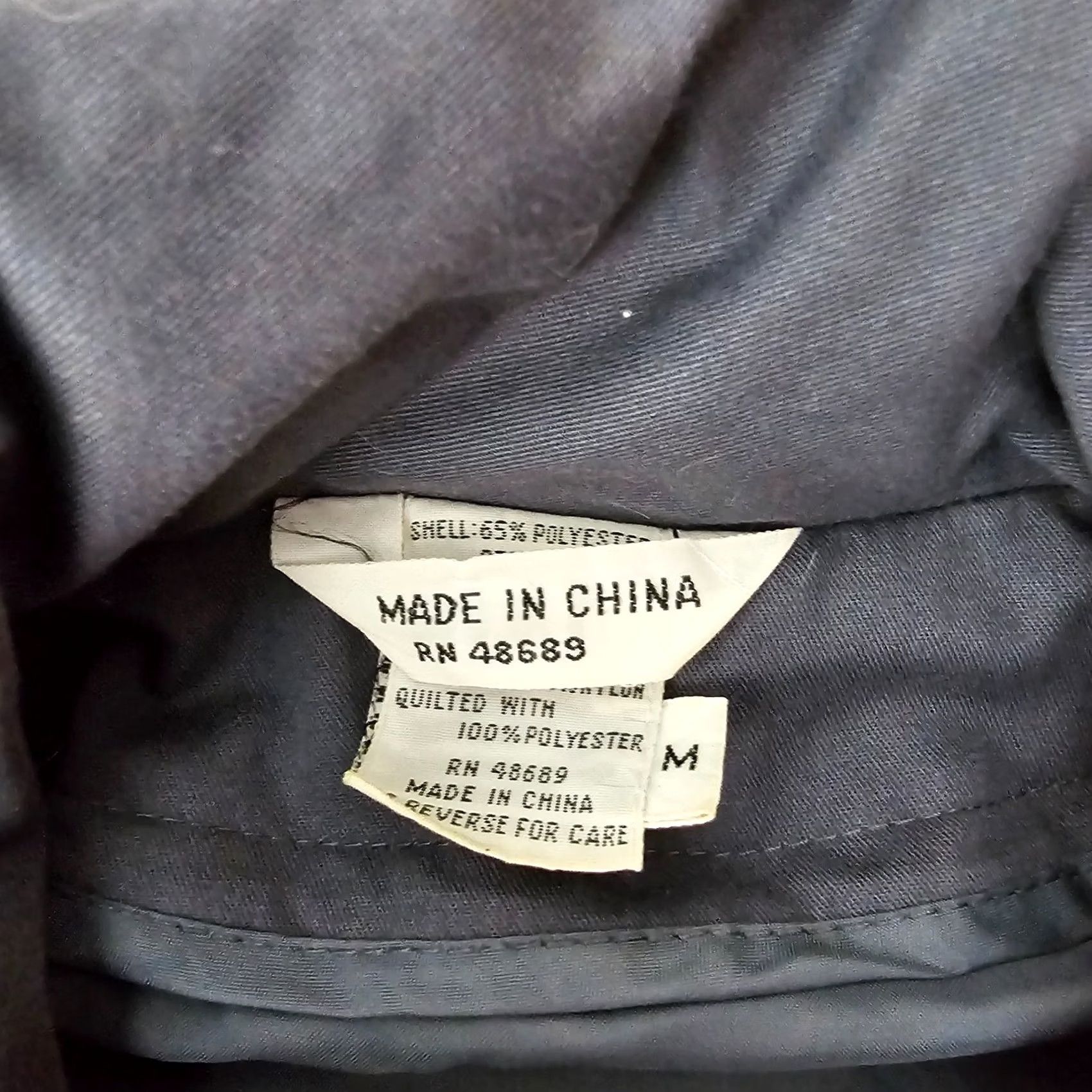Vintage VINTAGE British Mist Coat Gray M Women 3-in-1 Jacket Wool Lined High Neck Adjustable Waist Shirt Coat Womens Size M / US 6-8 / IT 42-44 - 2 Thumbnail