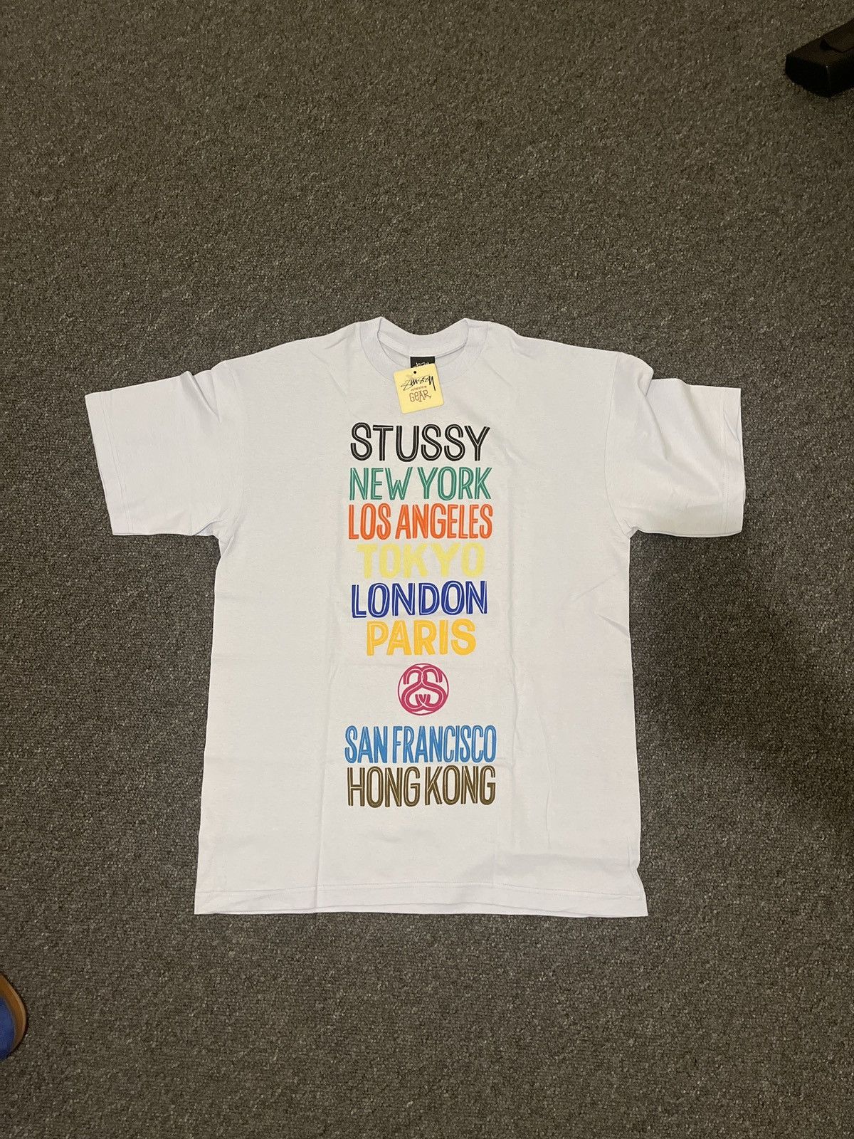 Stussy Stussy World Tour Tee Size US L / EU 52-54 / 3 - 1 Thumbnail