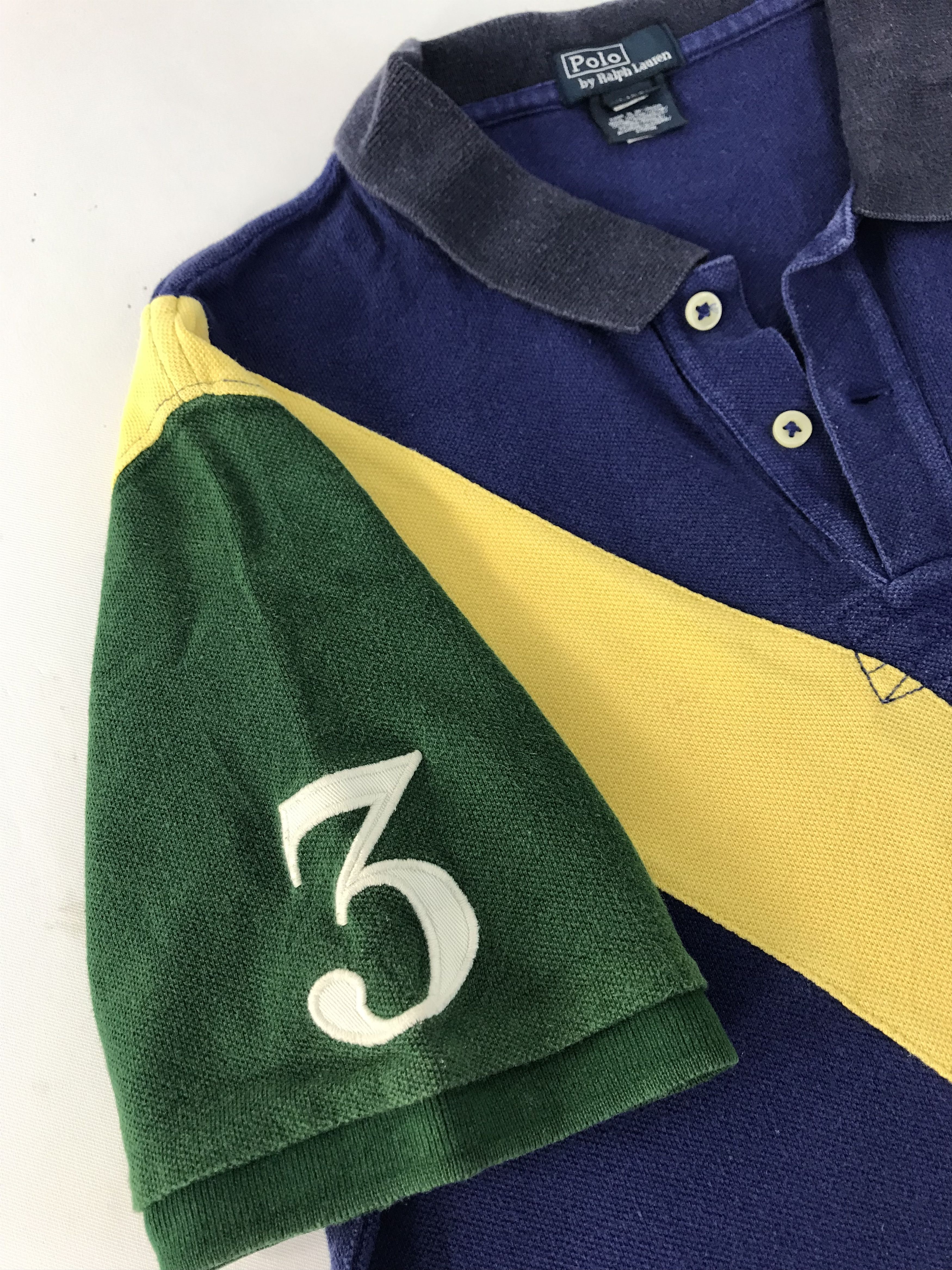 Polo Ralph Lauren Polo Ralph Lauren #3 Embroidery Logo Block Big Pony Tee Size US S / EU 44-46 / 1 - 5 Thumbnail