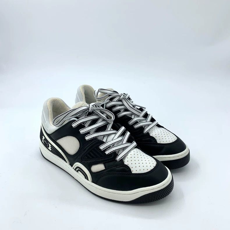 Gucci Gucci Size 36 Black lace-up casual shoes and board shoes s Size US 5 / EU 37 - 2 Thumbnail