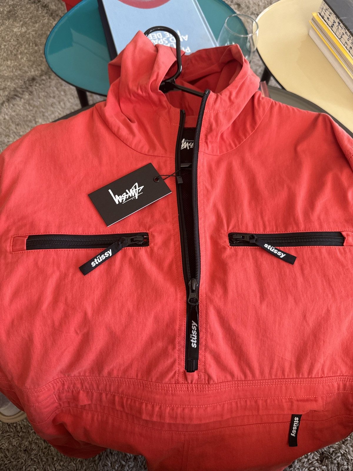 Stussy NEW Stussy L Big Pocket Anorak Jacket Size US L / EU 52-54 / 3 - 6 Thumbnail