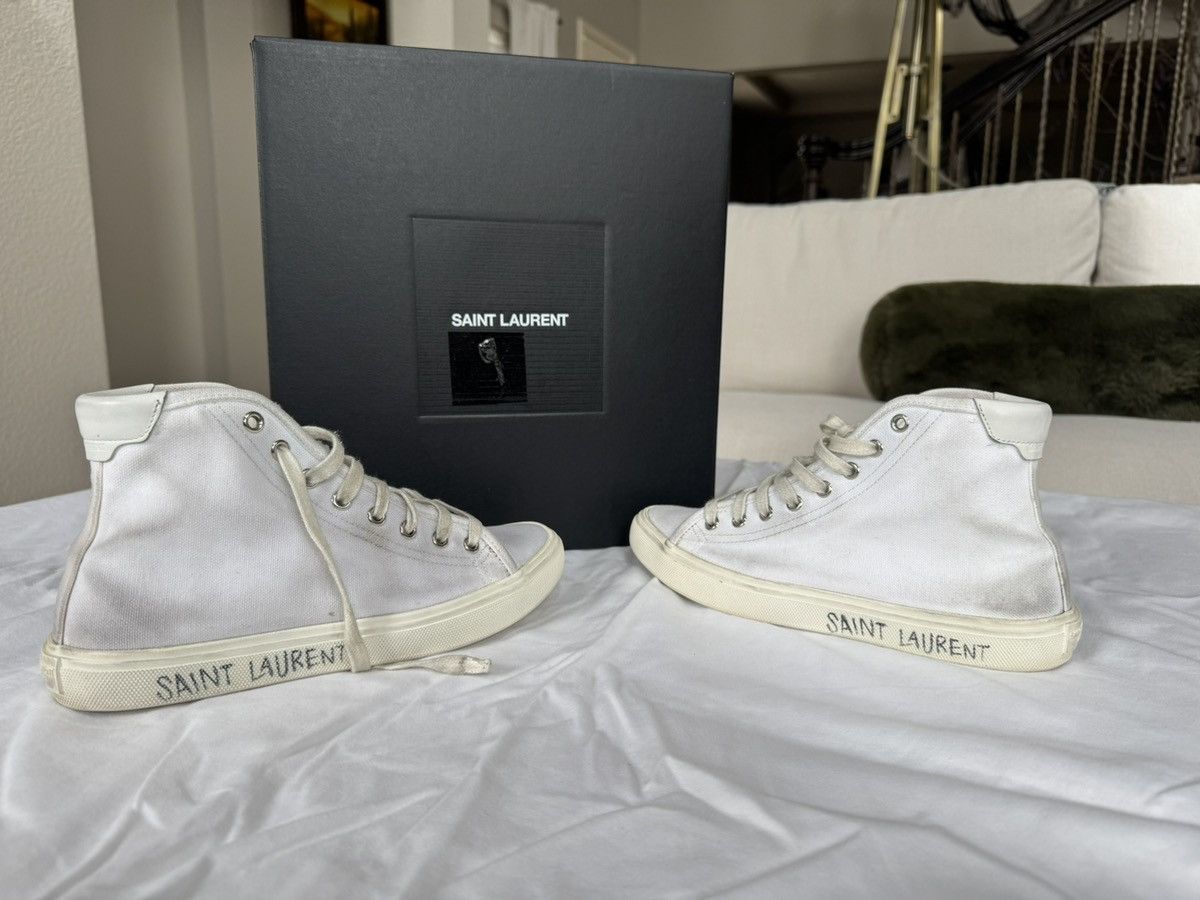 Saint Laurent Paris Saint Laurent low top shoes Size US 6 / IT 36 - 1 Thumbnail