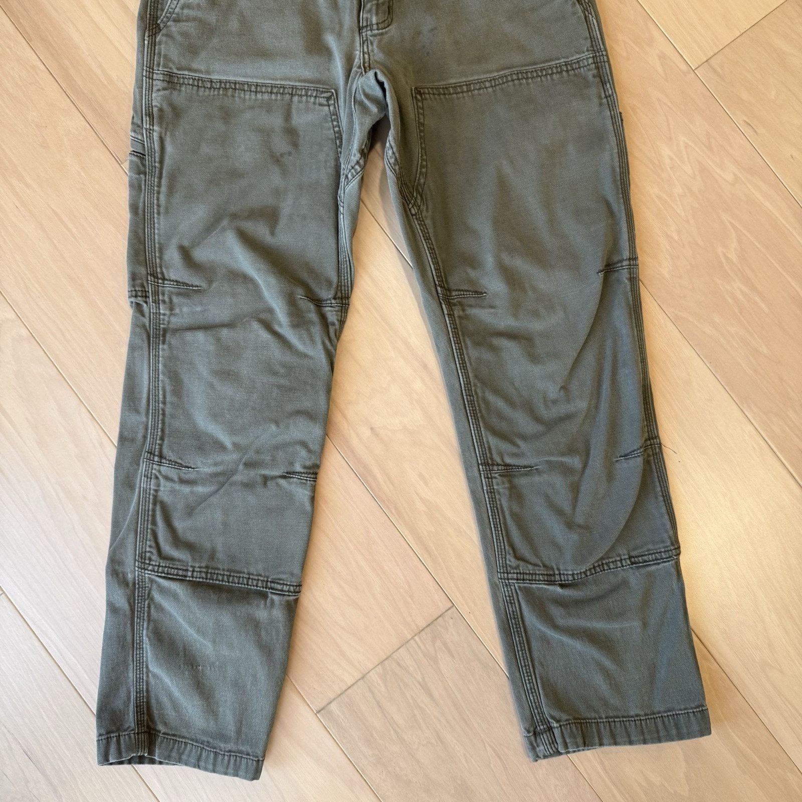 Carhartt Carhartt Double Knee Pants 32 Green Workwear Carpenters WIP Size US 32 / EU 48 - 4 Thumbnail
