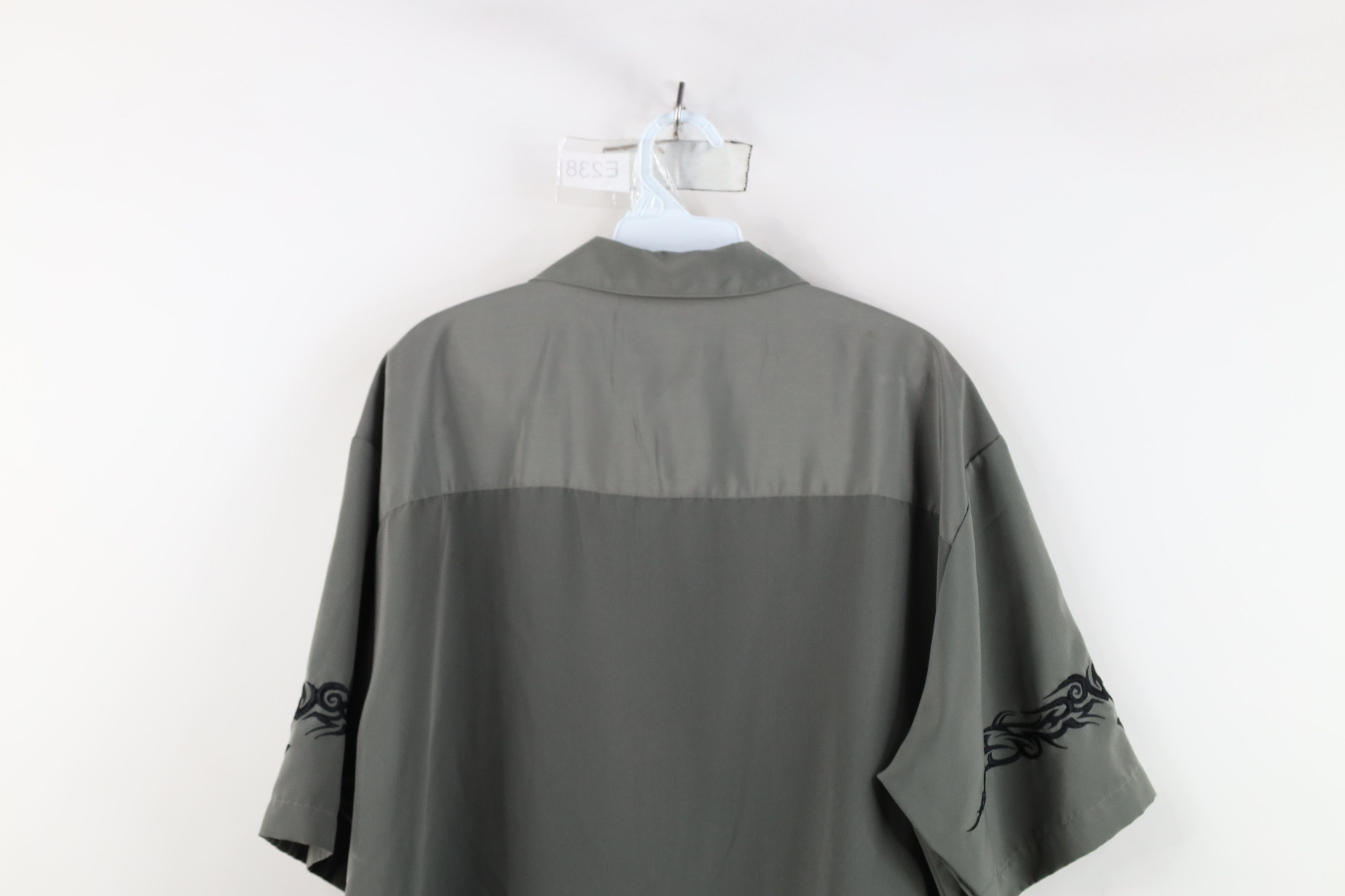 Vintage Vintage 90s Y2K Streetwear Collar Casino Poker Button Shirt Size US L / EU 52-54 / 3 - 12 Thumbnail
