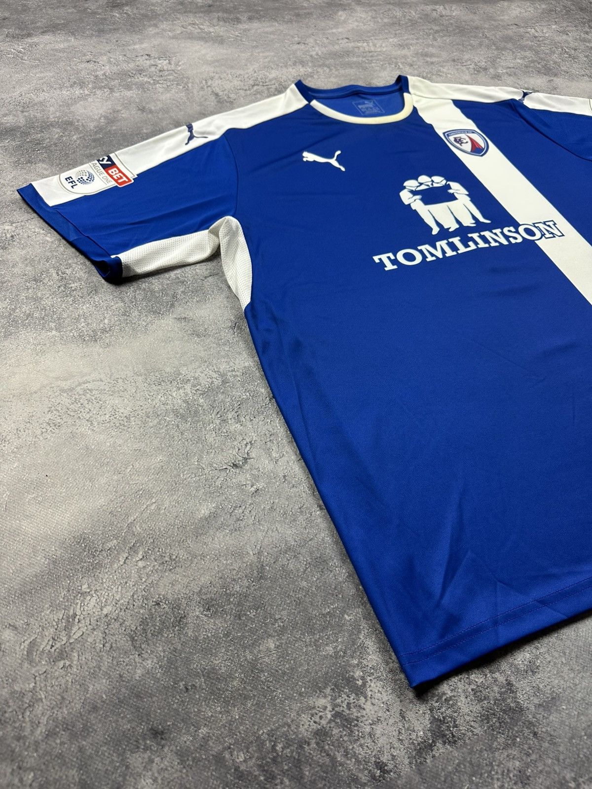 Puma Puma Chesterfield FC 2016-2017 Home Jersey Shirt Evatt #6 Size US XXL / EU 58 / 5 - 2 Thumbnail