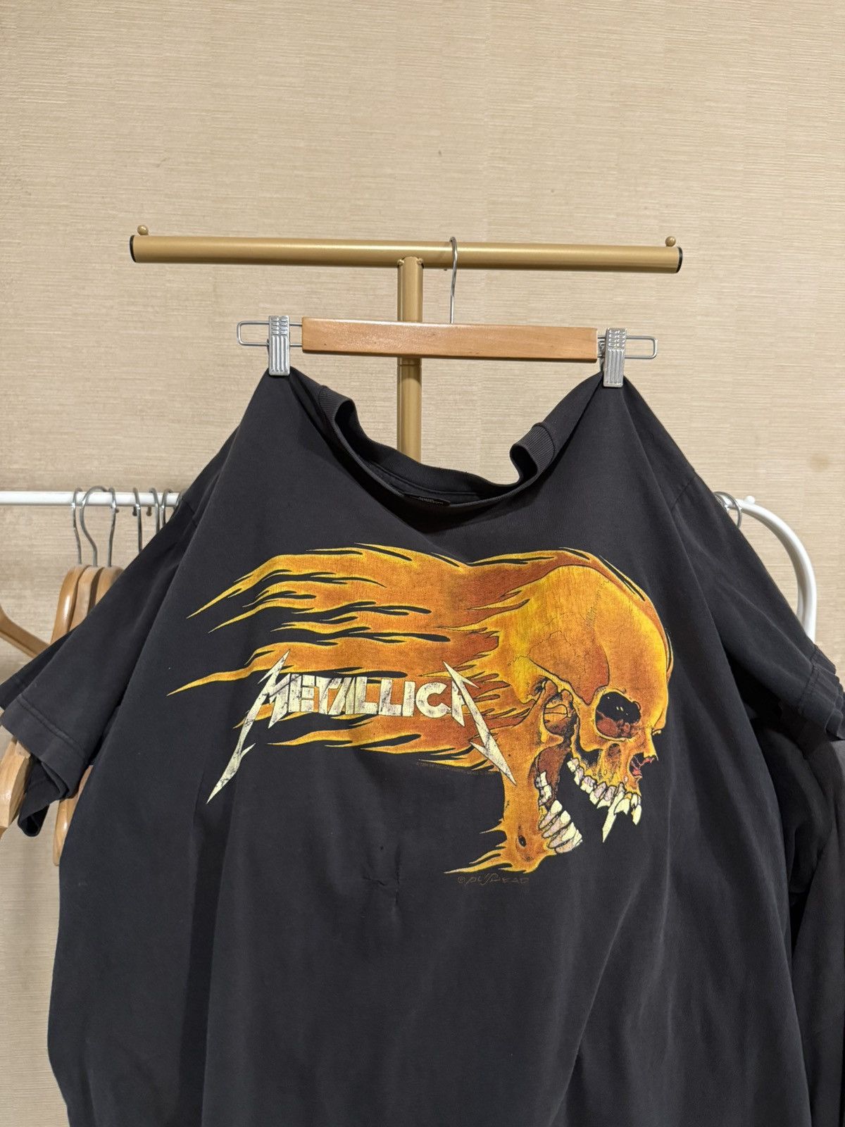 Band Tees Vintage 1990s Metallica Pushead Sun Size US XL / EU 56 / 4 - 16 Thumbnail