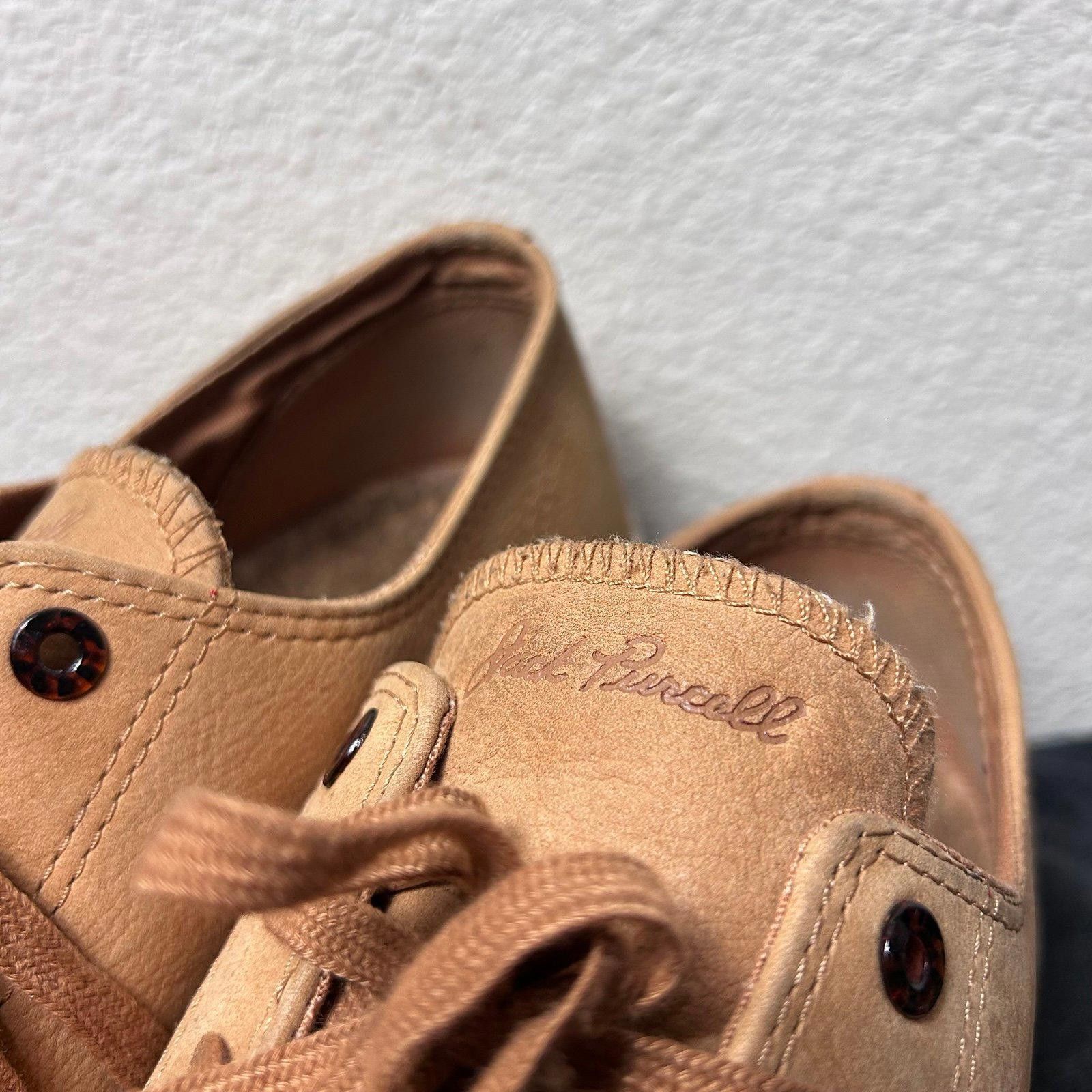 Other Converse Jack Purcell Ox Leather (Acorn) Size US 11 / EU 44 - 6 Thumbnail