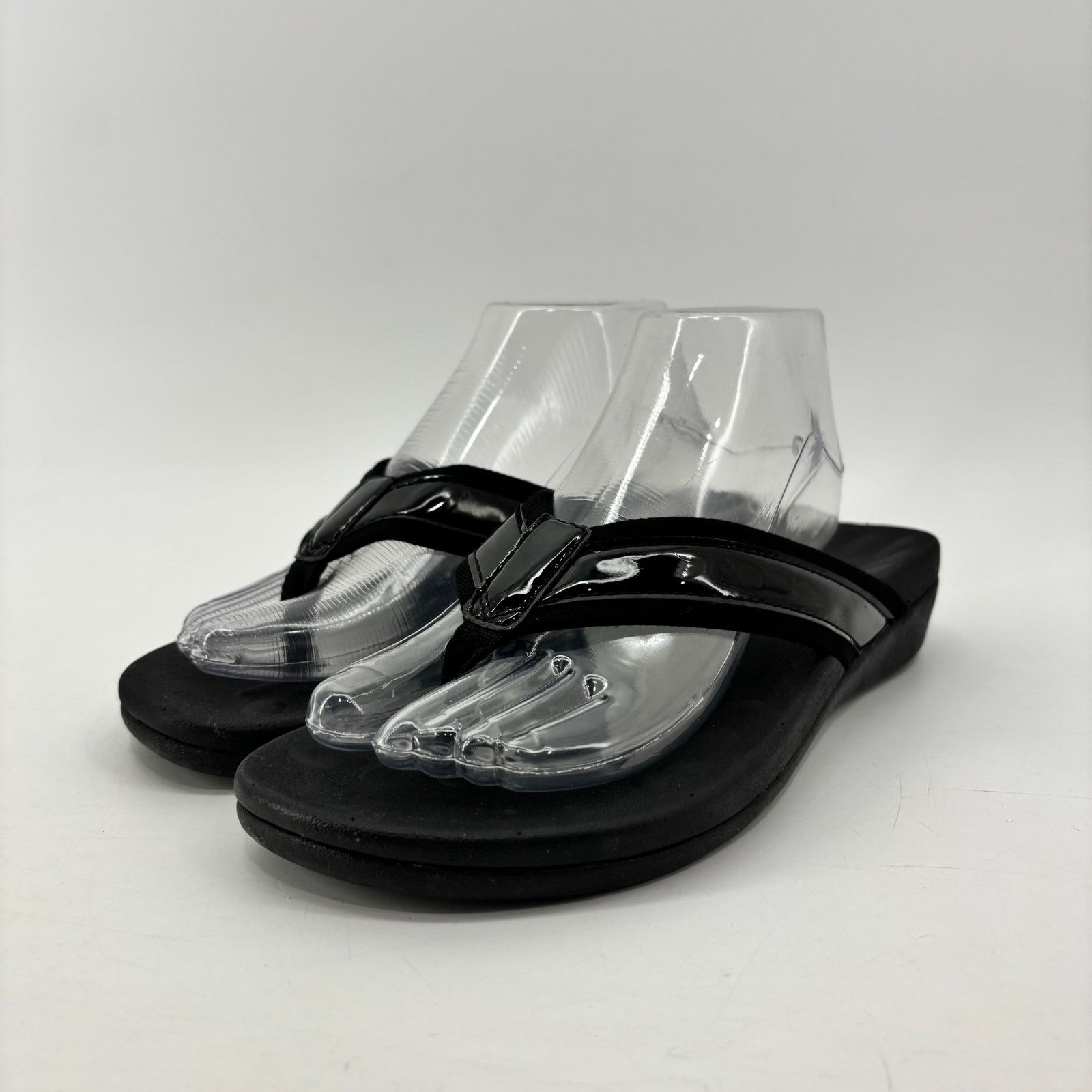 Other Megnya Black Sz 8.5 Flip Flop Thong Sandals Confort Beach Size US 8.5 / IT 38.5 - 11 Thumbnail
