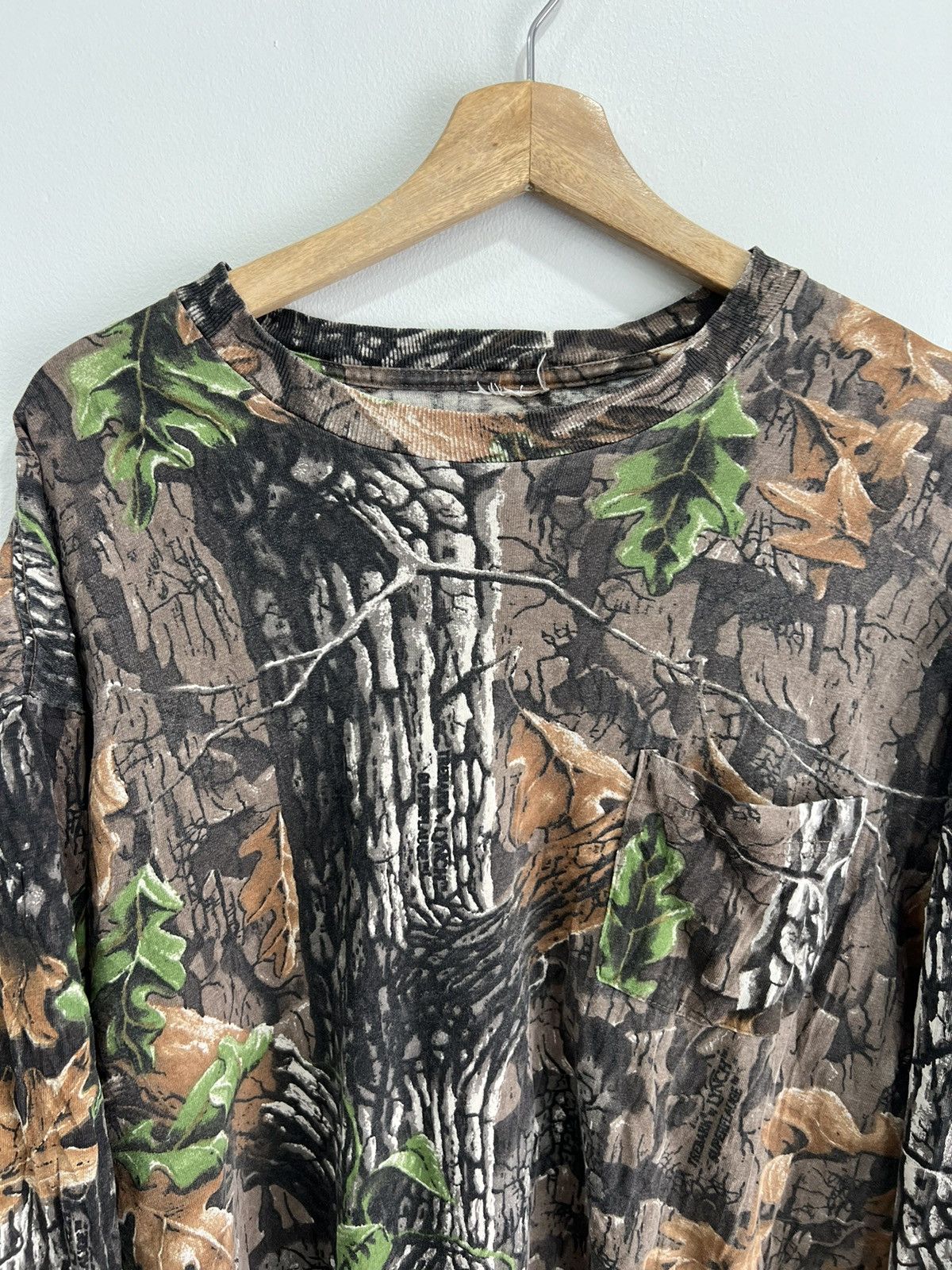 Vintage Vintage Real Tree Camo Longsleeve Shirt mossy oaks crewneck Size US L / EU 52-54 / 3 - 2 Thumbnail