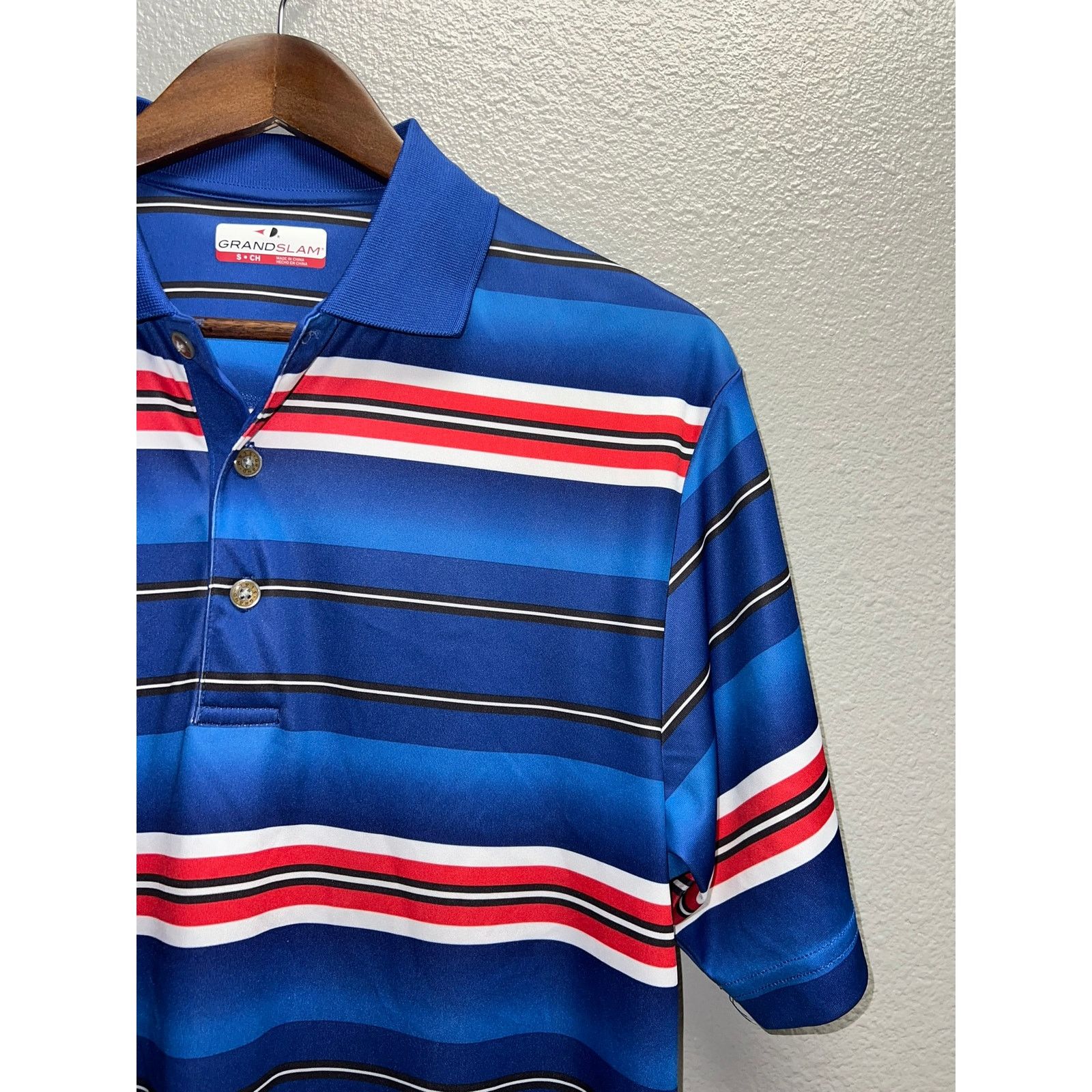 Grand Slam Grand Slam Blue Golf Polo Shirt Golfing Collared Mens Small Size US S / EU 44-46 / 1 - 3 Thumbnail