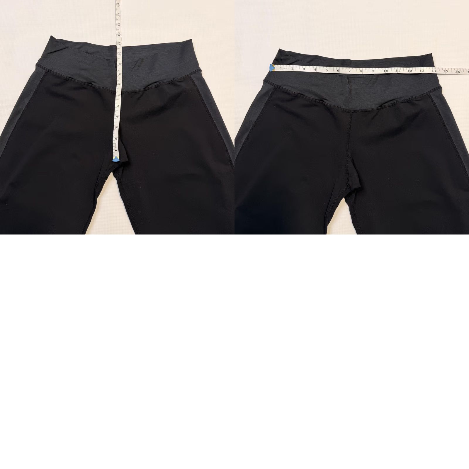 Lululemon Lululemon Pants Womens Medium Black Cropped Wide Leg Elastic Waist Zip Pocket Size 29" - 8 Thumbnail