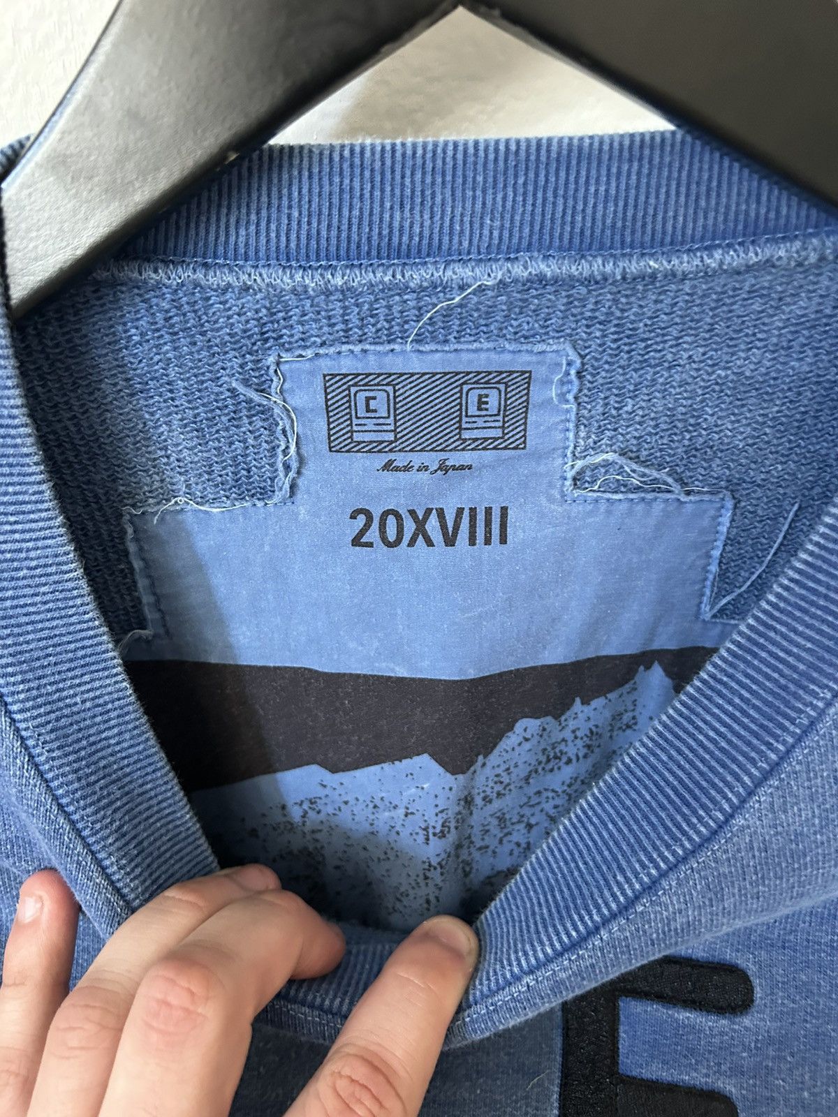 Cav Empt Cav Empt Design World Crew Neck Sweater Size XL Size US XL / EU 56 / 4 - 2 Thumbnail