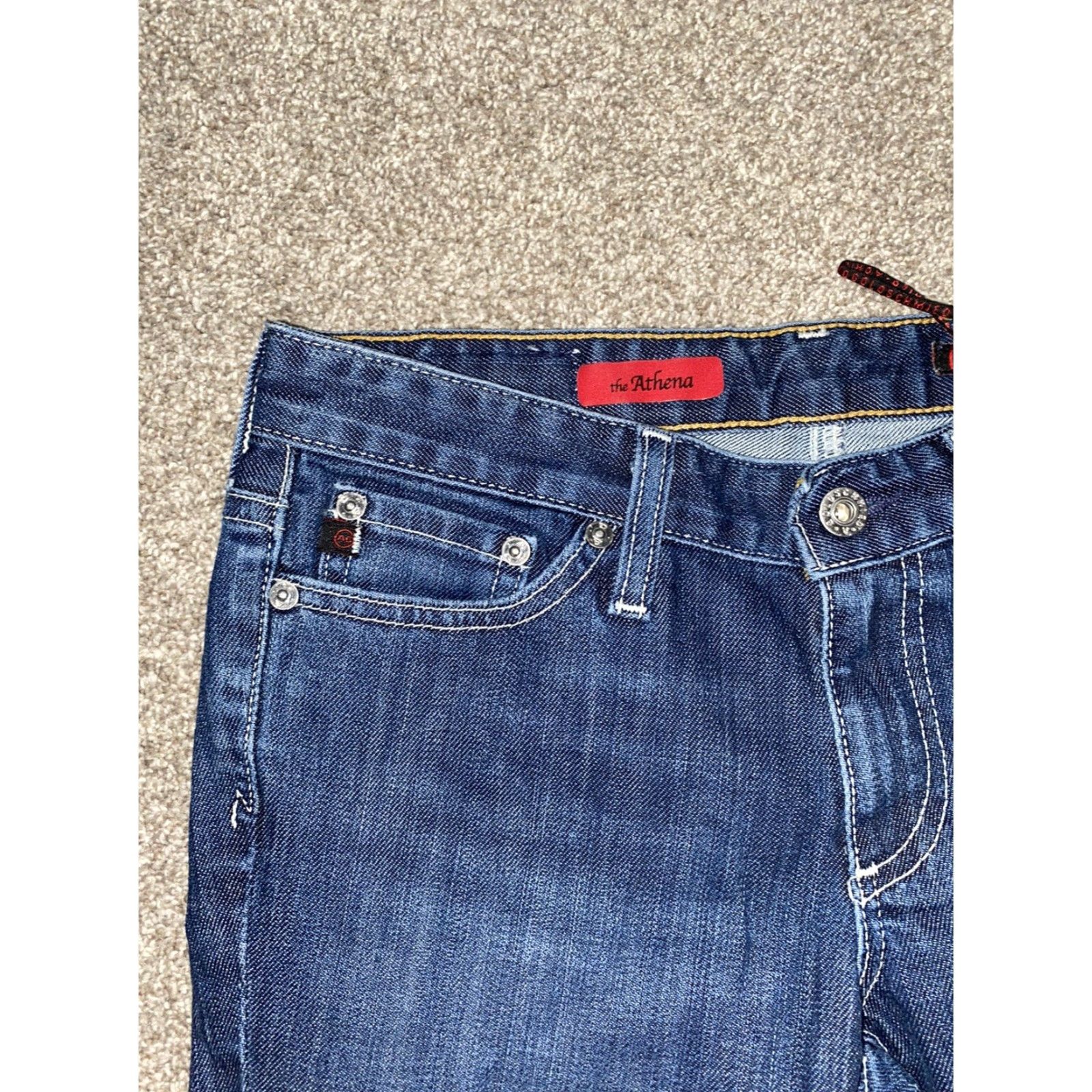 Vintage Adriano Goldschmied Womens Sz 27R Capri Jeans Size 27" / US 4 / IT 40 - 3 Thumbnail