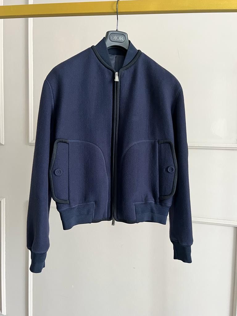 Dior Dior Homme 06AW Cashmere Wool Bomber Jacket | Grailed
