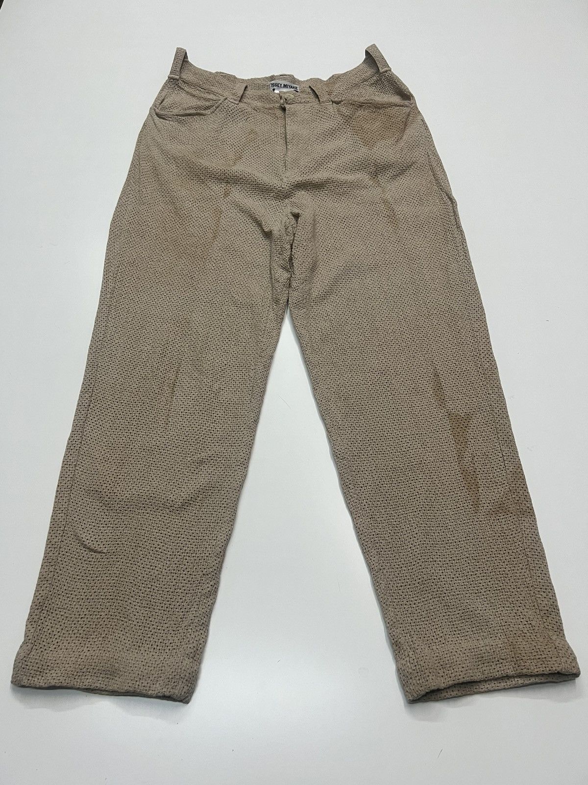 Issey Miyake ISSEY MIYAKE LINED MESH PANTS Size US 32 / EU 48 - 4 Thumbnail