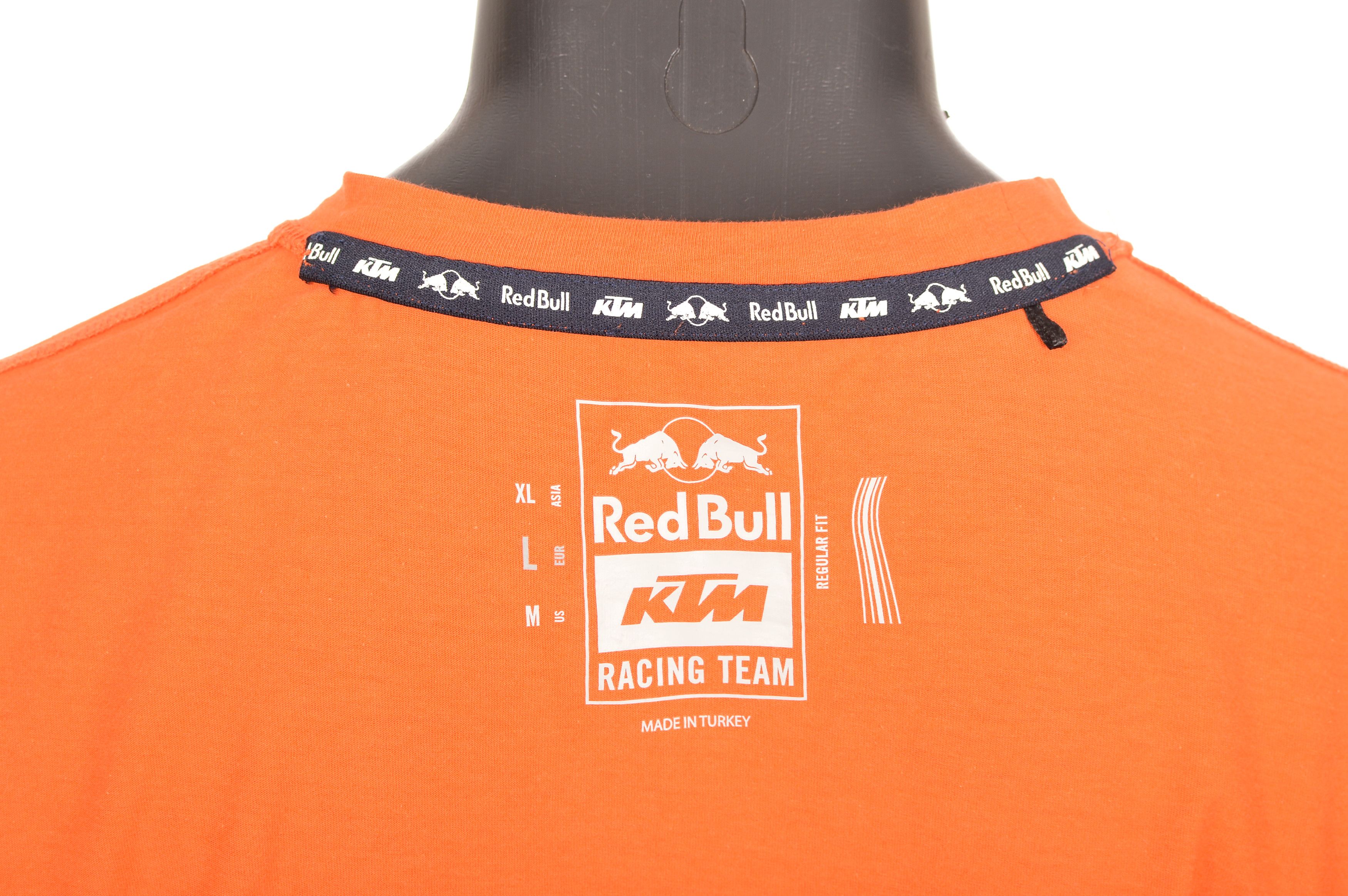 Red Bull Red Bull KTM Back Print Orange Racing T-Shirt Size US L / EU 52-54 / 3 - 5 Thumbnail