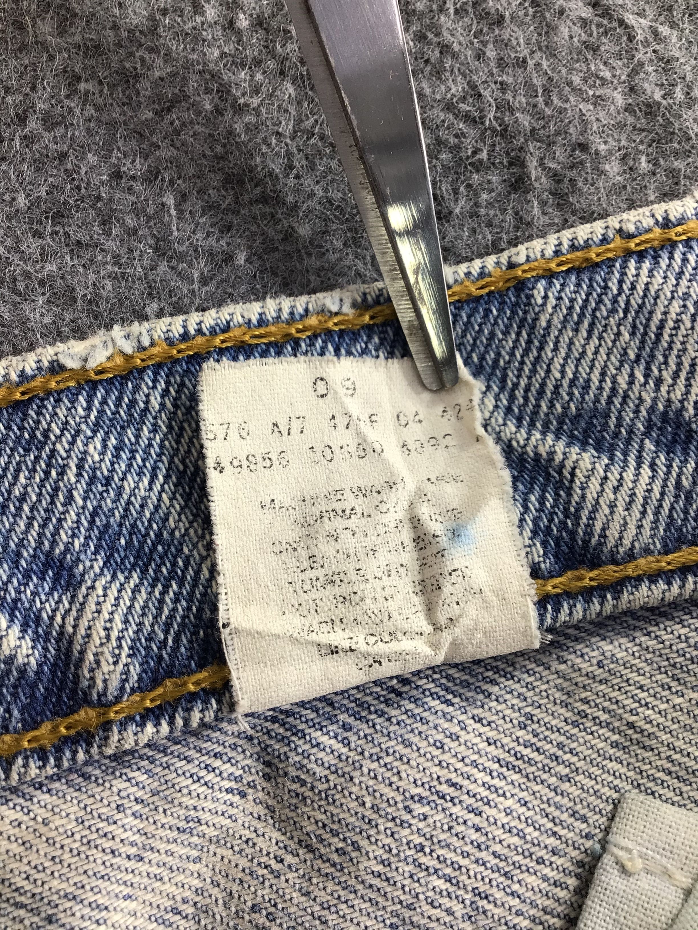 Levi's Vintage Levis 550 Jeans Stone Wash Denim -J401 Size US 28 / EU 44 - 9 Thumbnail