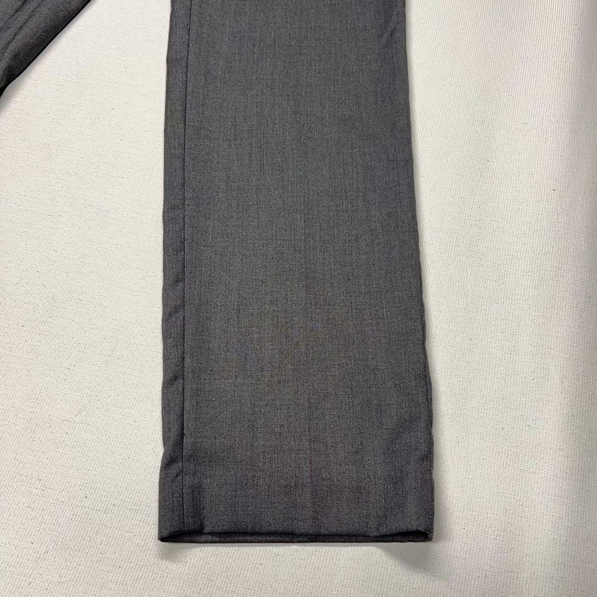 J Ferrar J. Ferrar Pants Grey Slim Fit Dress Formal Suit Bottoms Size US 30 / EU 46 - 2 Thumbnail