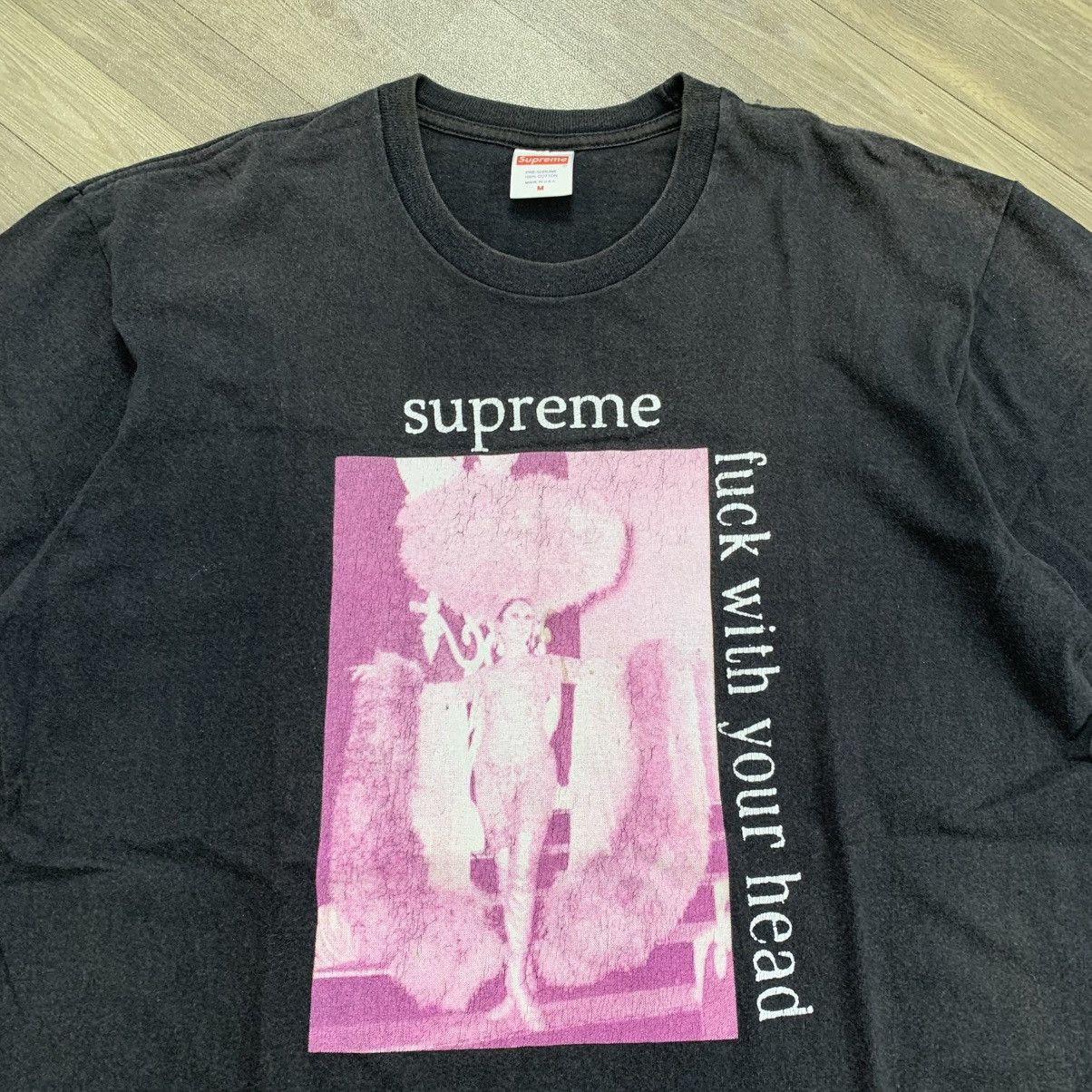 Supreme Supreme “Fuck With Your Head” Tshirt FW17 Size US M / EU 48-50 / 2 - 2 Thumbnail